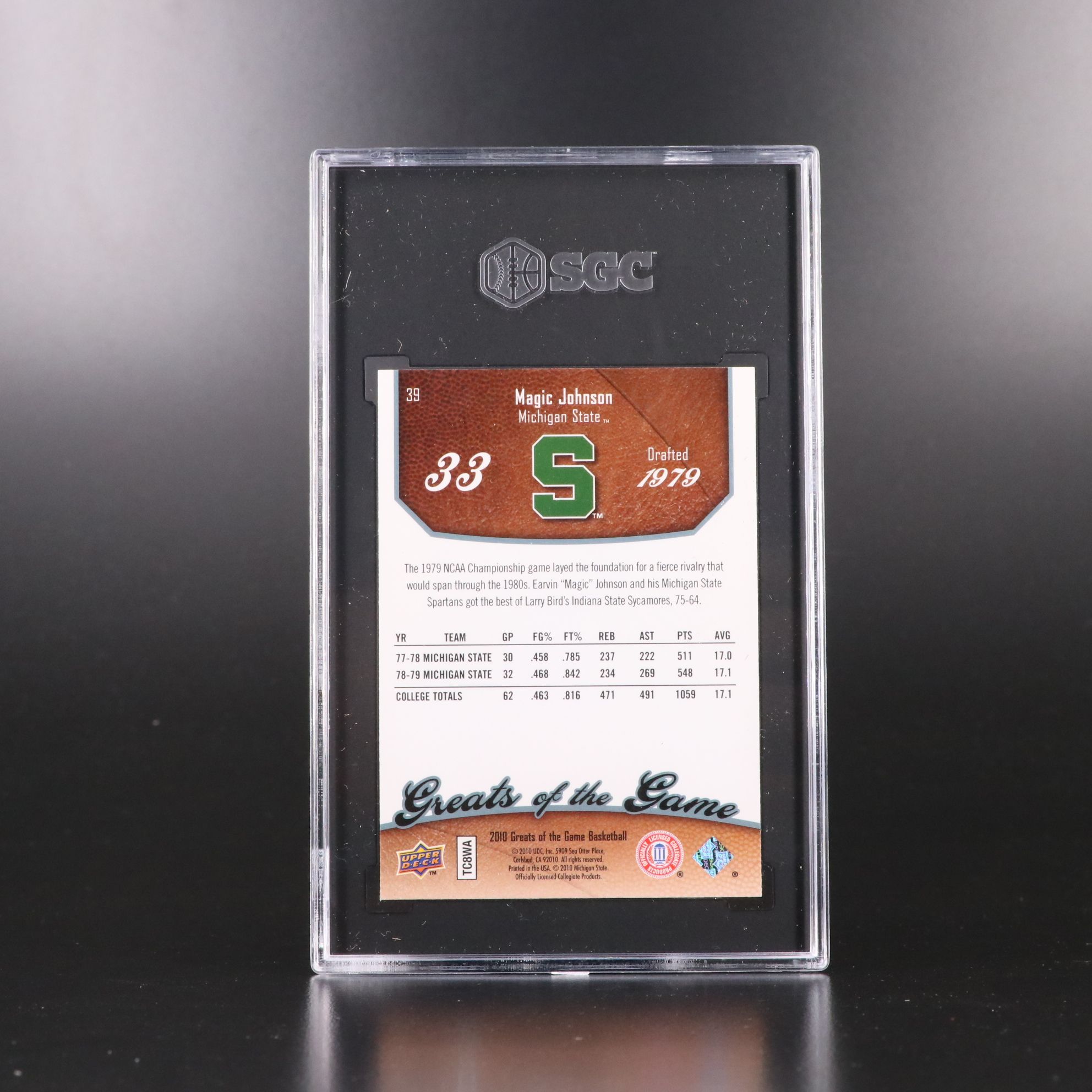 Magic Johnson PSA and SGC Graded Los Angeles Lakers Basketball Cards