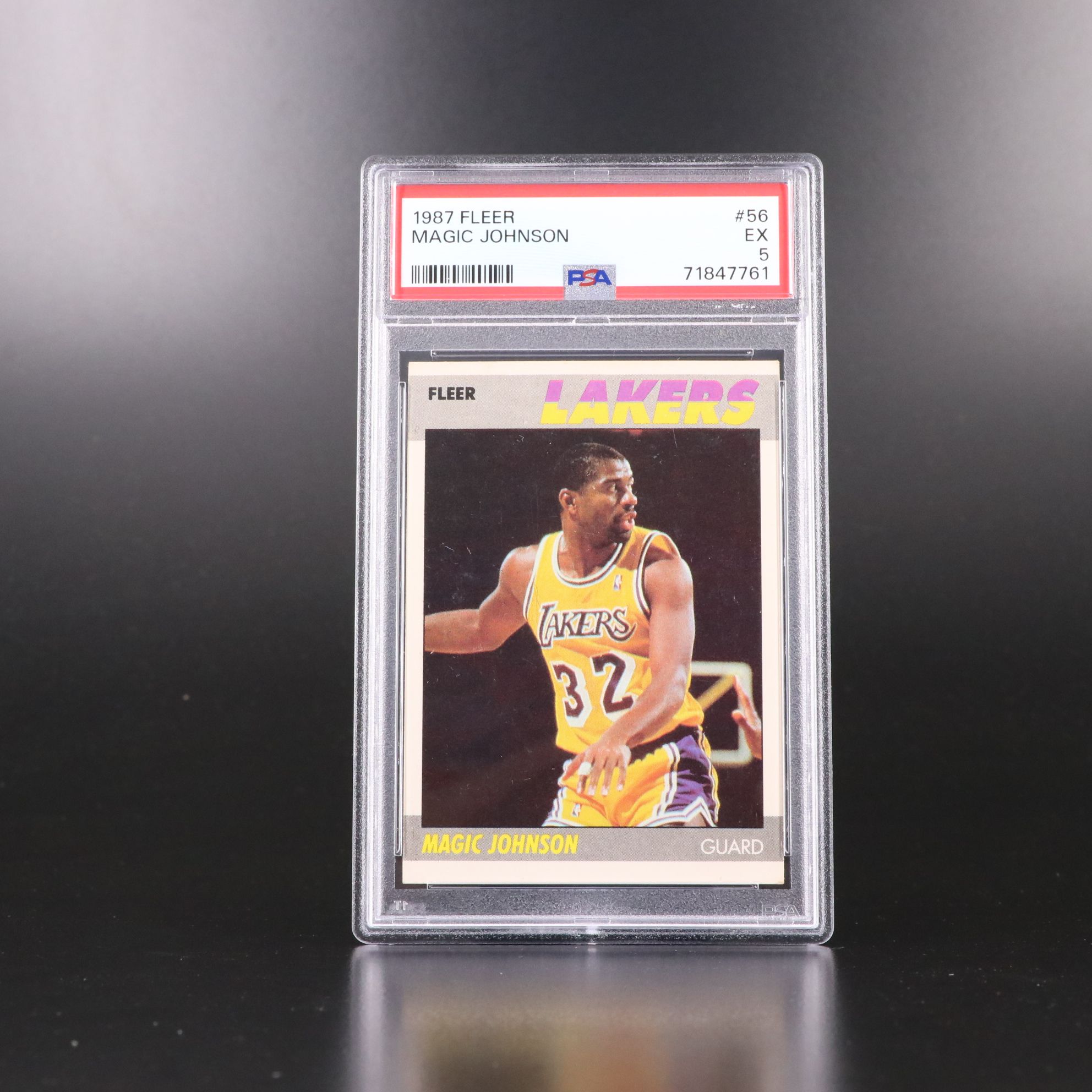 Magic Johnson PSA and SGC Graded Los Angeles Lakers Basketball Cards