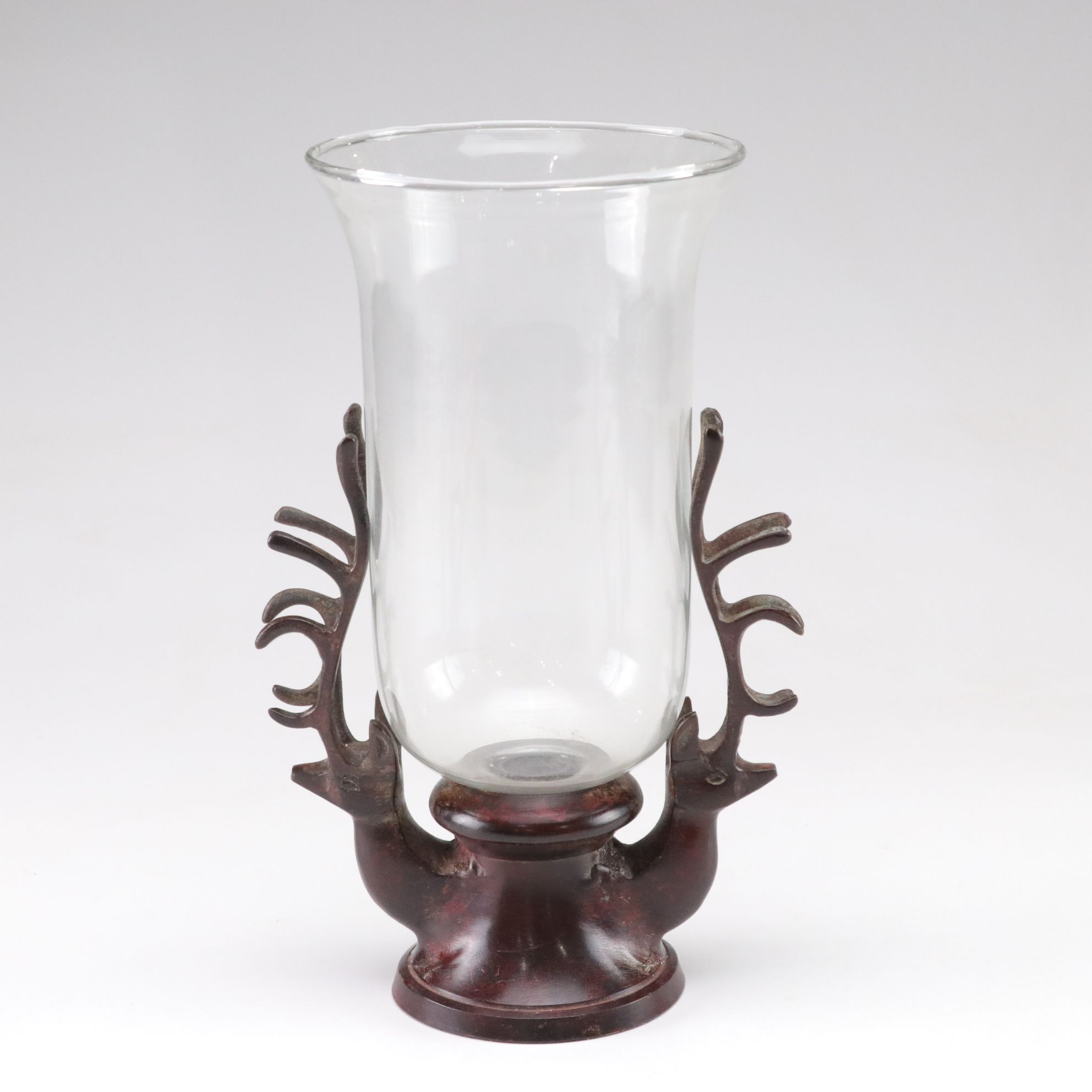 Elk Head Candle Holder and Mini Urn Vase