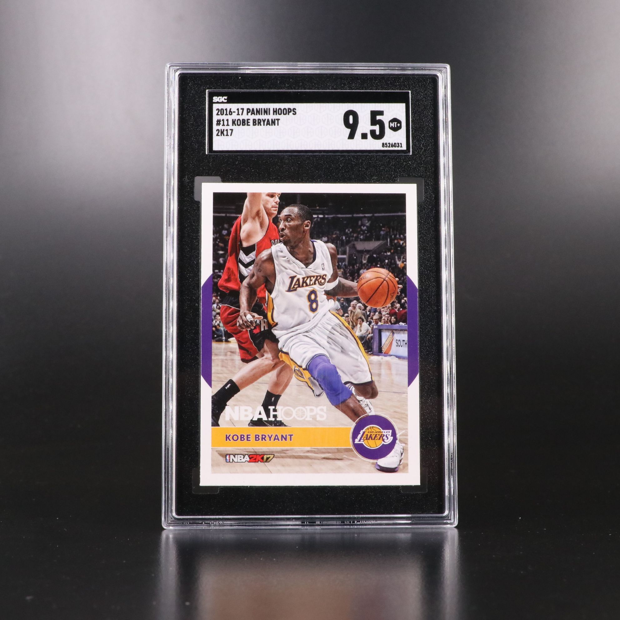 Kobe Bryant SGC Graded Los Angeles Lakers Basketball Cards, 2010s