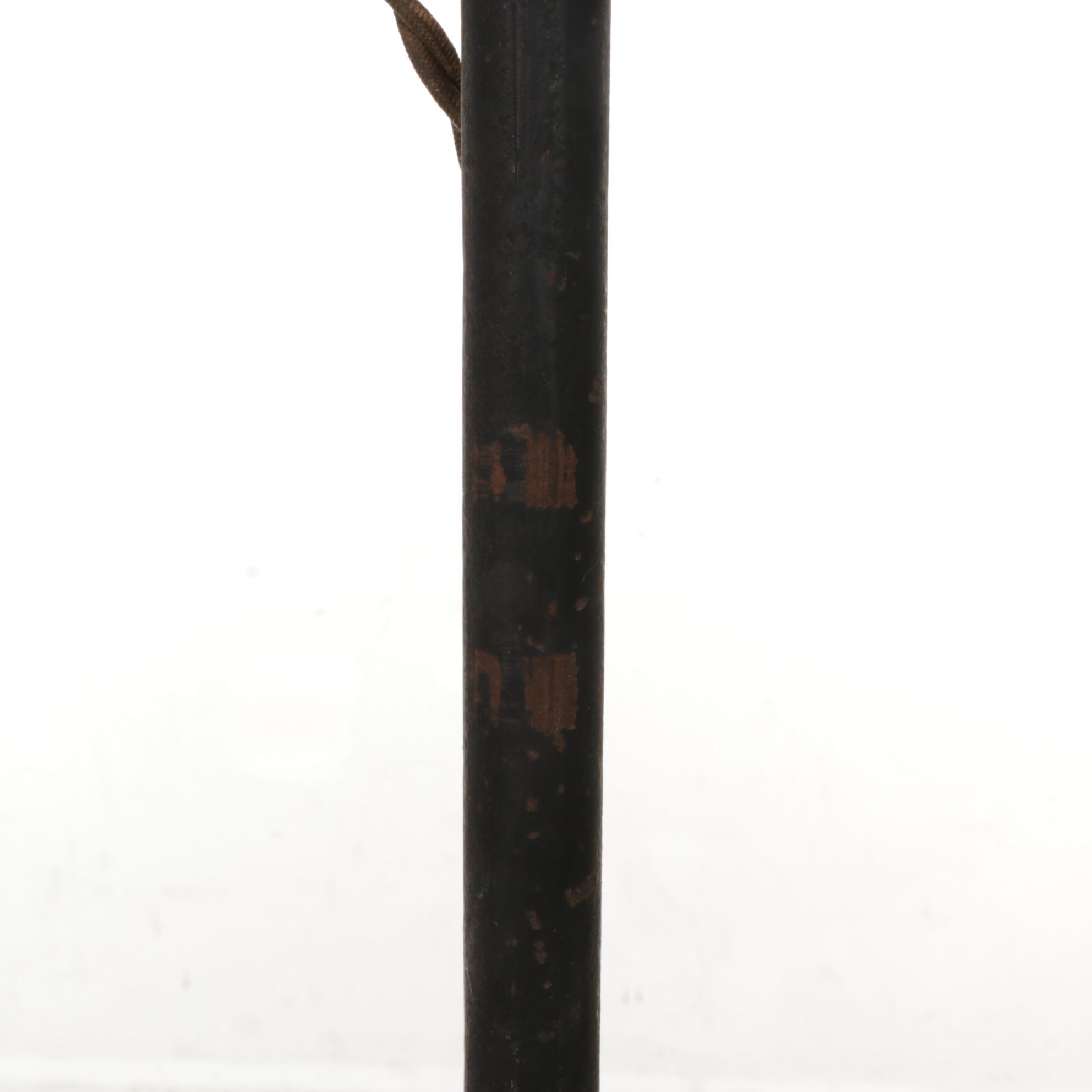 Pair of Industrial Enameled Flat Shade Work Pendants