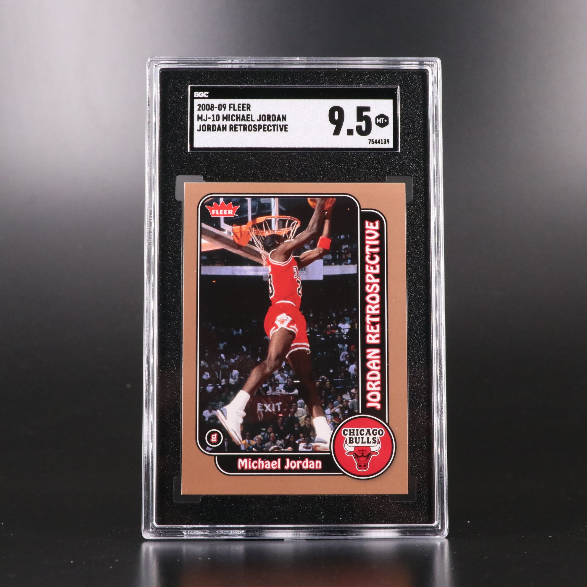 Michael Jordan SGC Graded Chicago Bulls and UNC Basketball Cards, 2000s-2010s