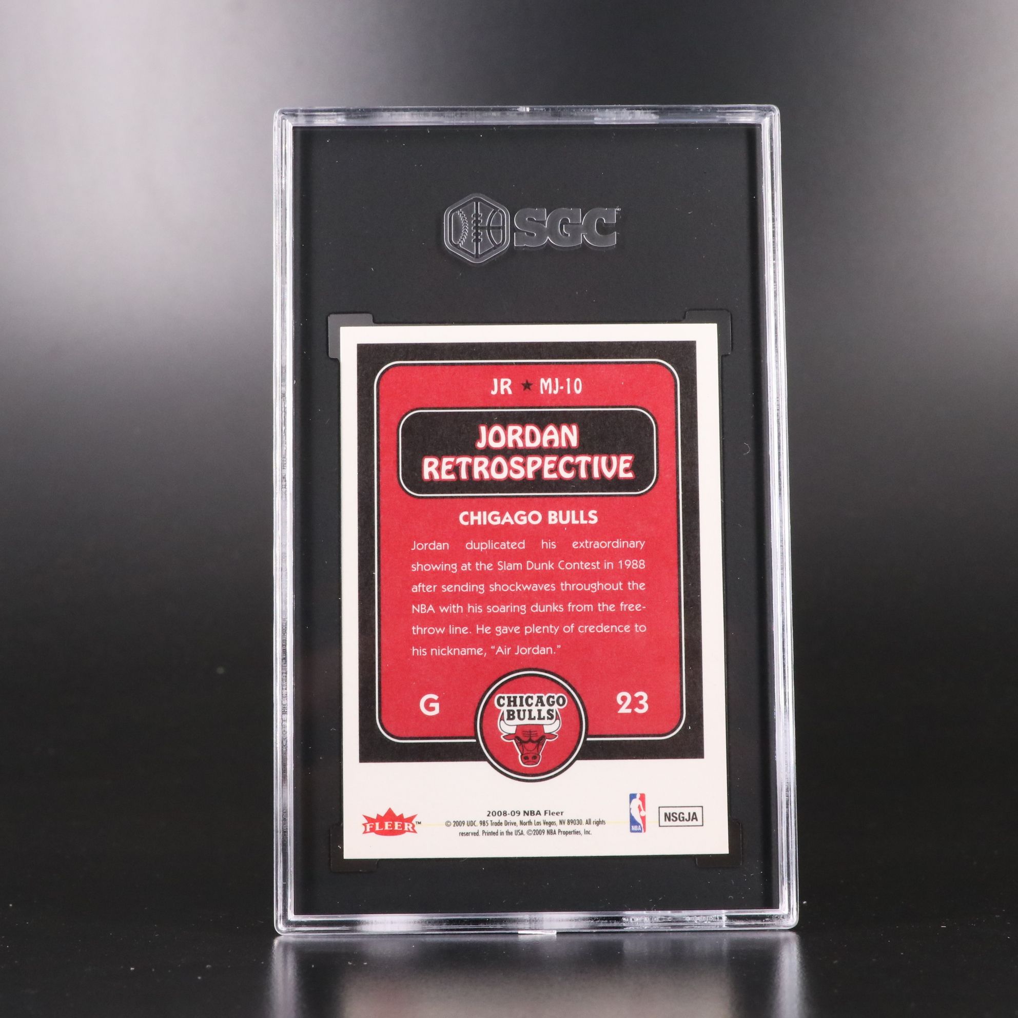 Michael Jordan SGC Graded Chicago Bulls and UNC Basketball Cards, 2000s-2010s