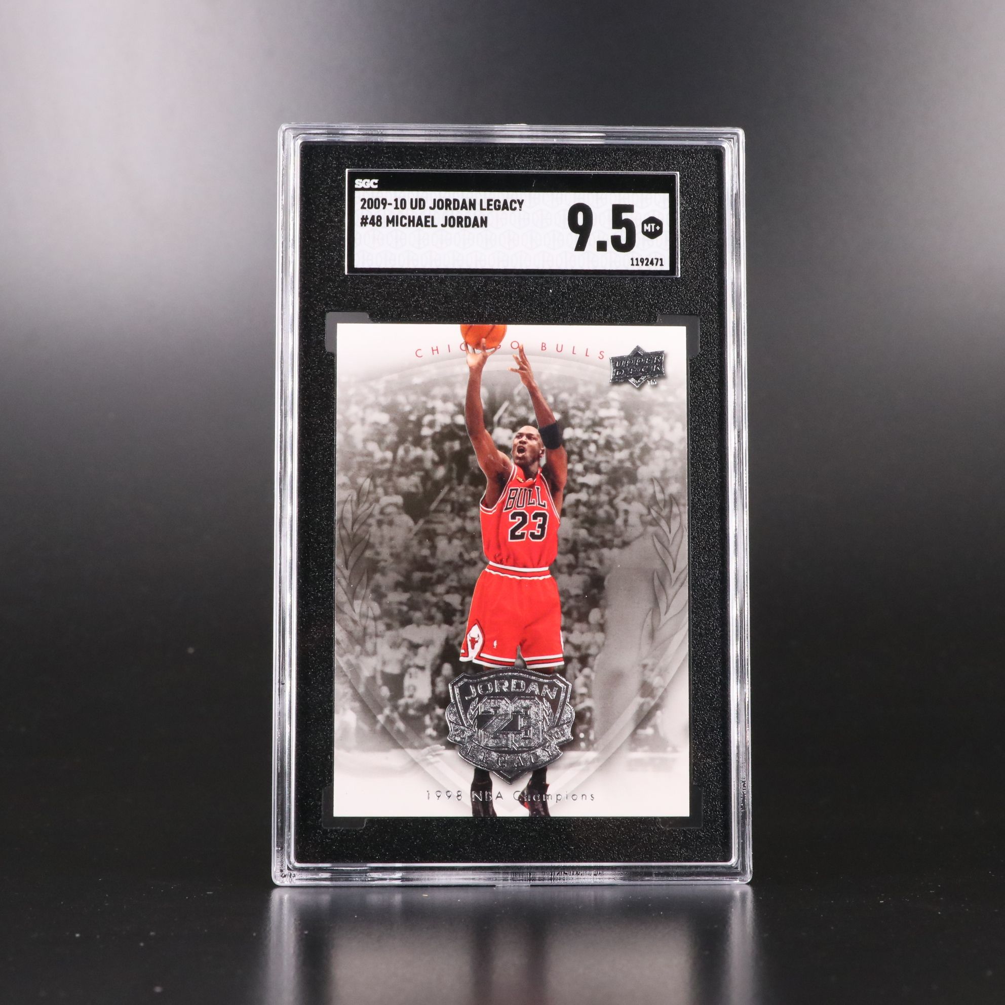 Michael Jordan SGC Graded Chicago Bulls and UNC Basketball Cards, 2000s-2010s