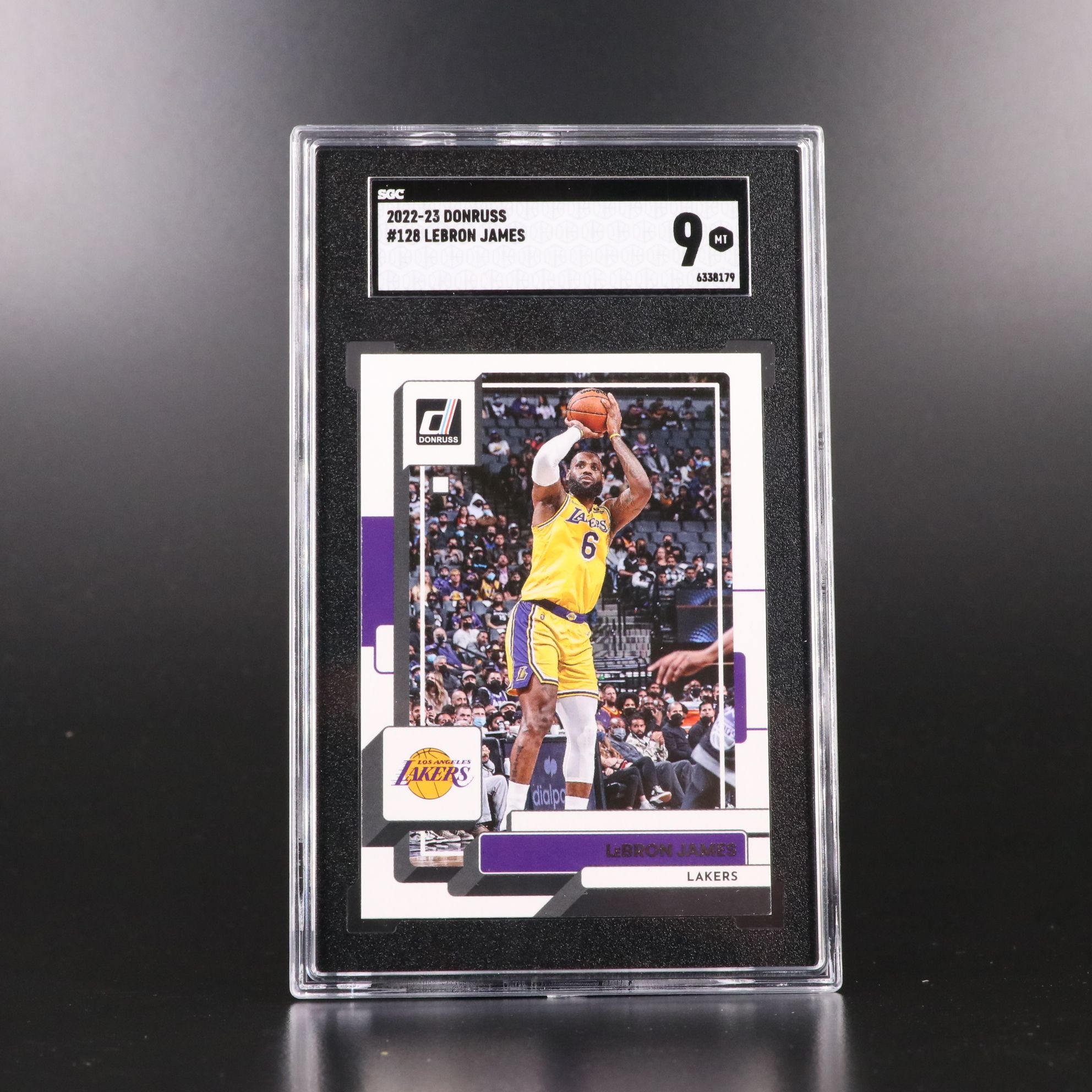 LeBron James SGC Graded Los Angeles Lakers Donruss Basketball Cards, 2020s