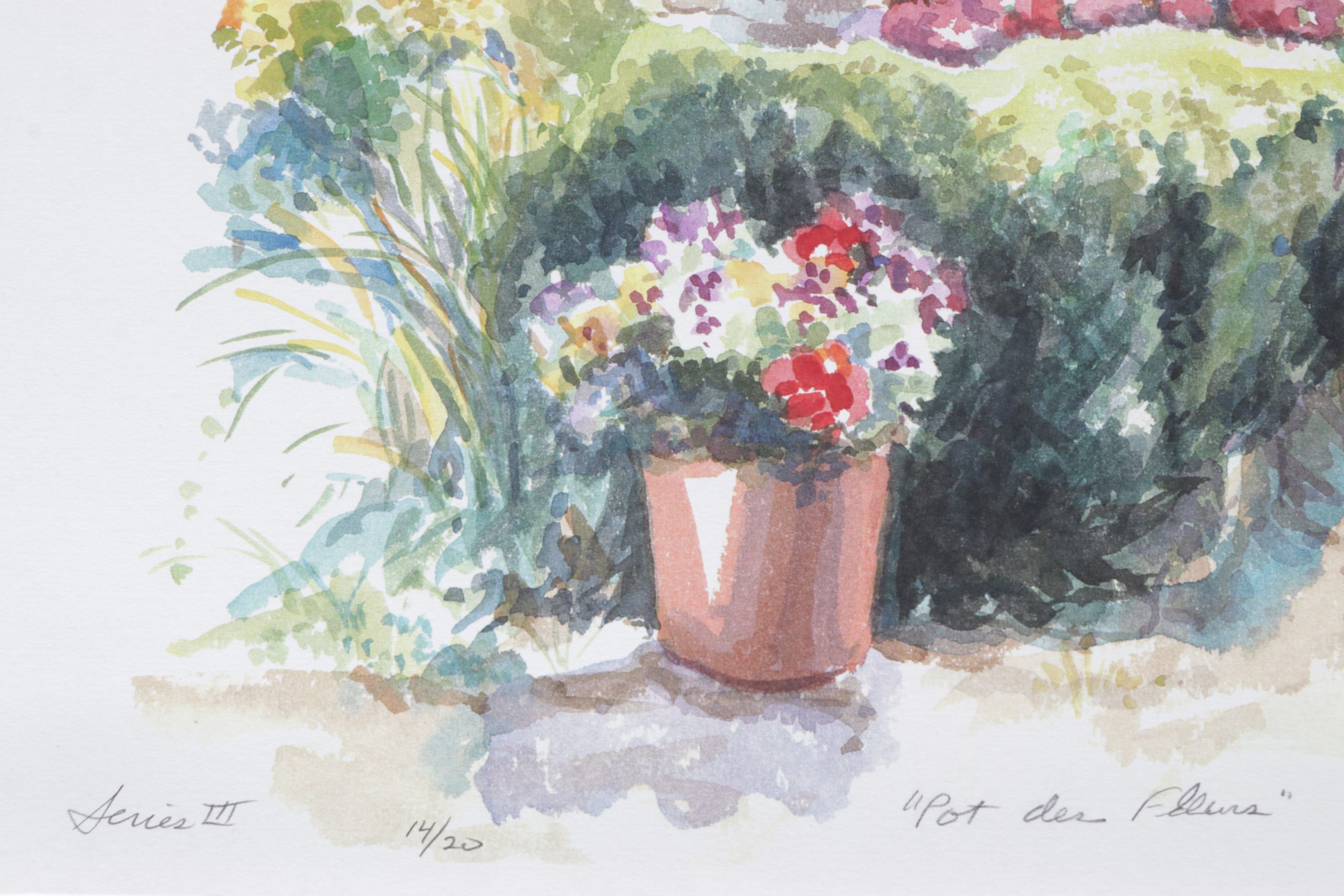 Set of Margaret Voelker-Ferrier Digital Prints of Farmhouse Facades & Landscapes