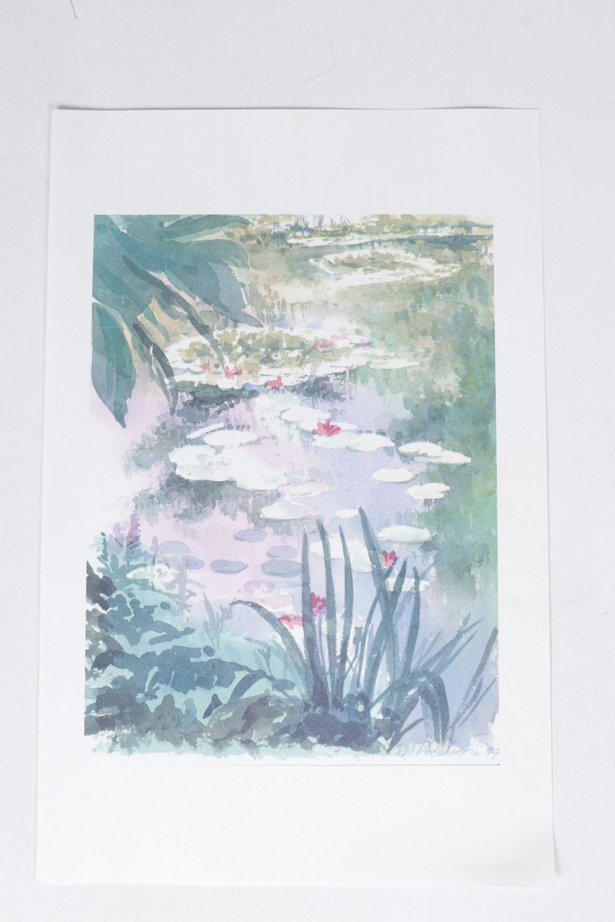 Set of Margaret Voelker-Ferrier Digital Prints of Farmhouse Facades & Landscapes