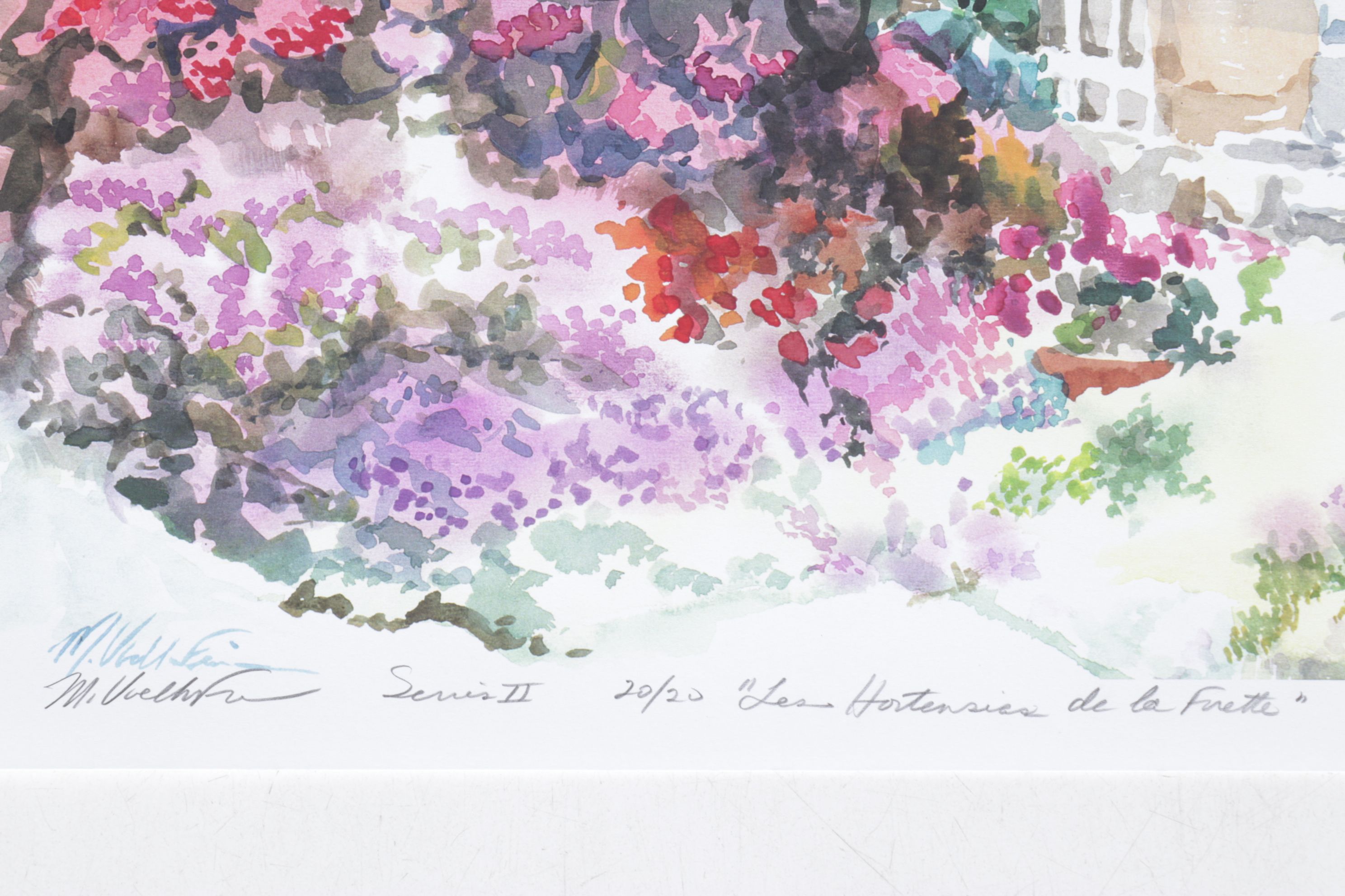 Set of Margaret Voelker-Ferrier Digital Prints of Farmhouse Facades & Landscapes