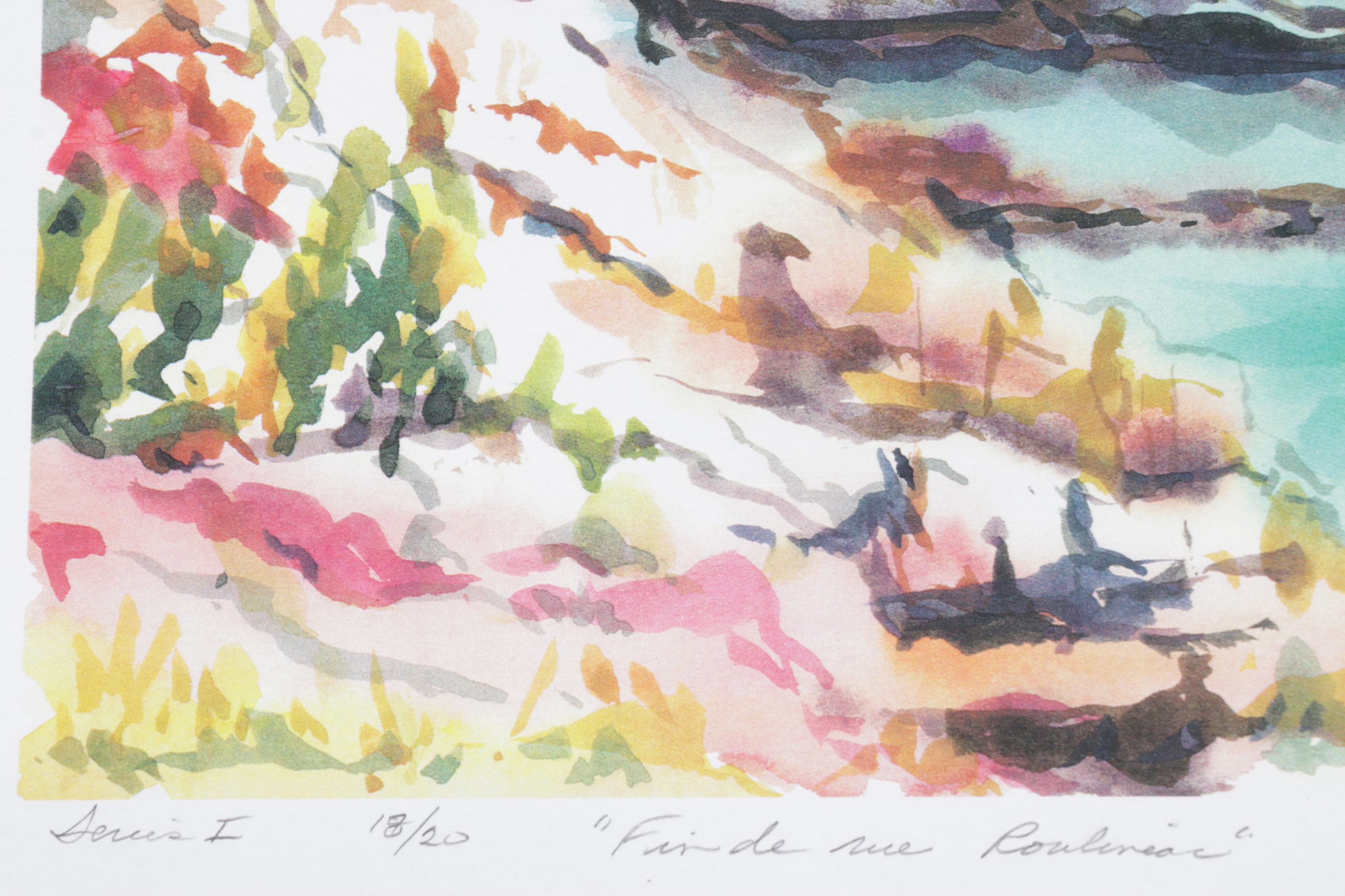 Set of Margaret Voelker-Ferrier Digital Prints of Farmhouse Facades & Landscapes