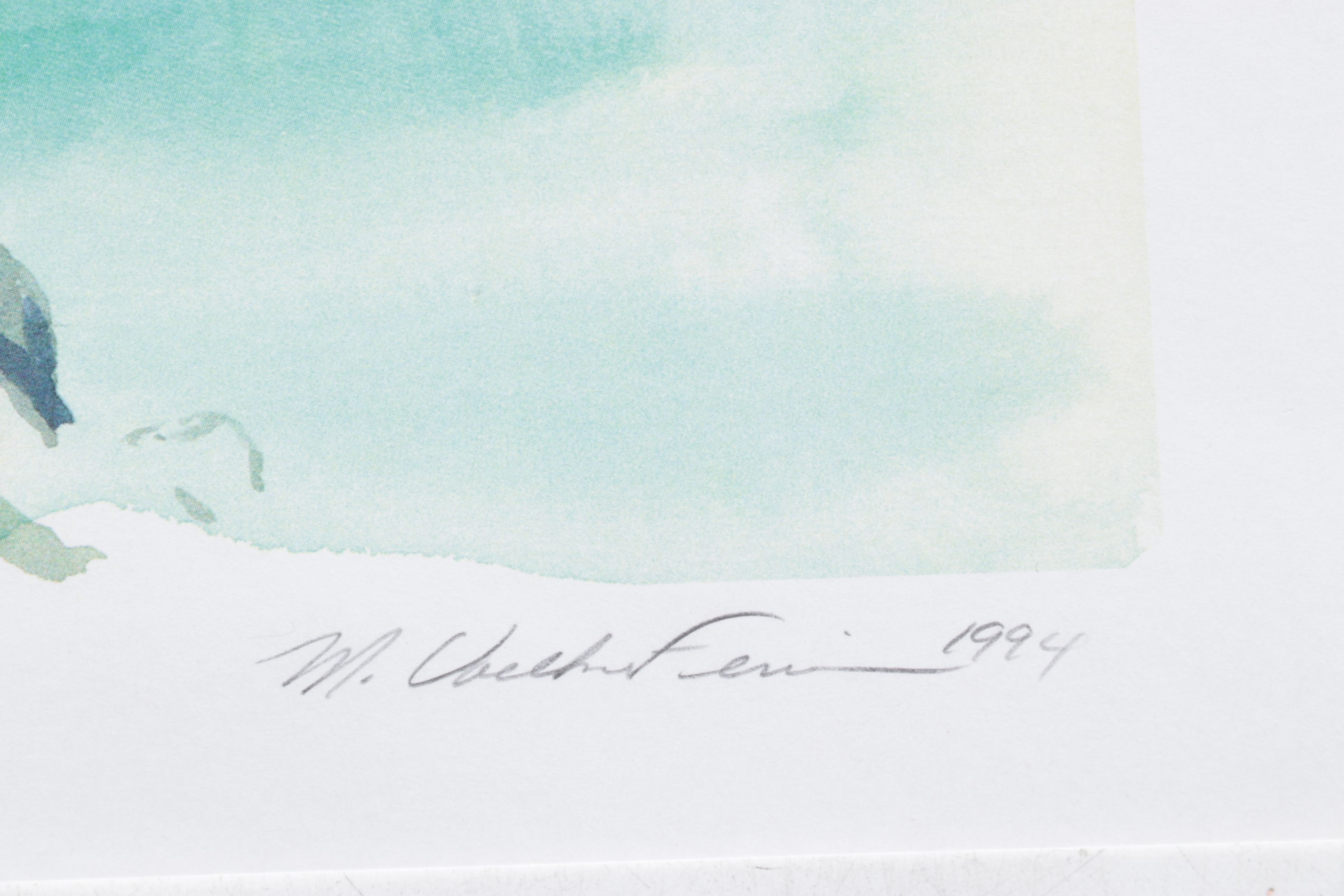 Set of Margaret Voelker-Ferrier Digital Prints of Farmhouse Facades & Landscapes