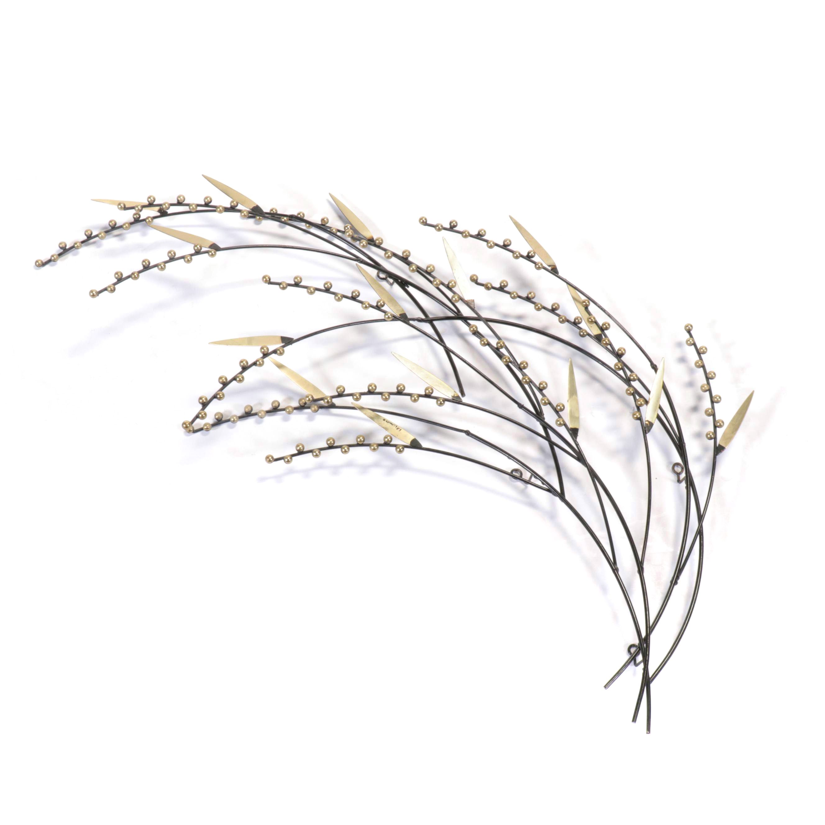 Curtis Jere Mixed Metals Wall Sculpture, 1987