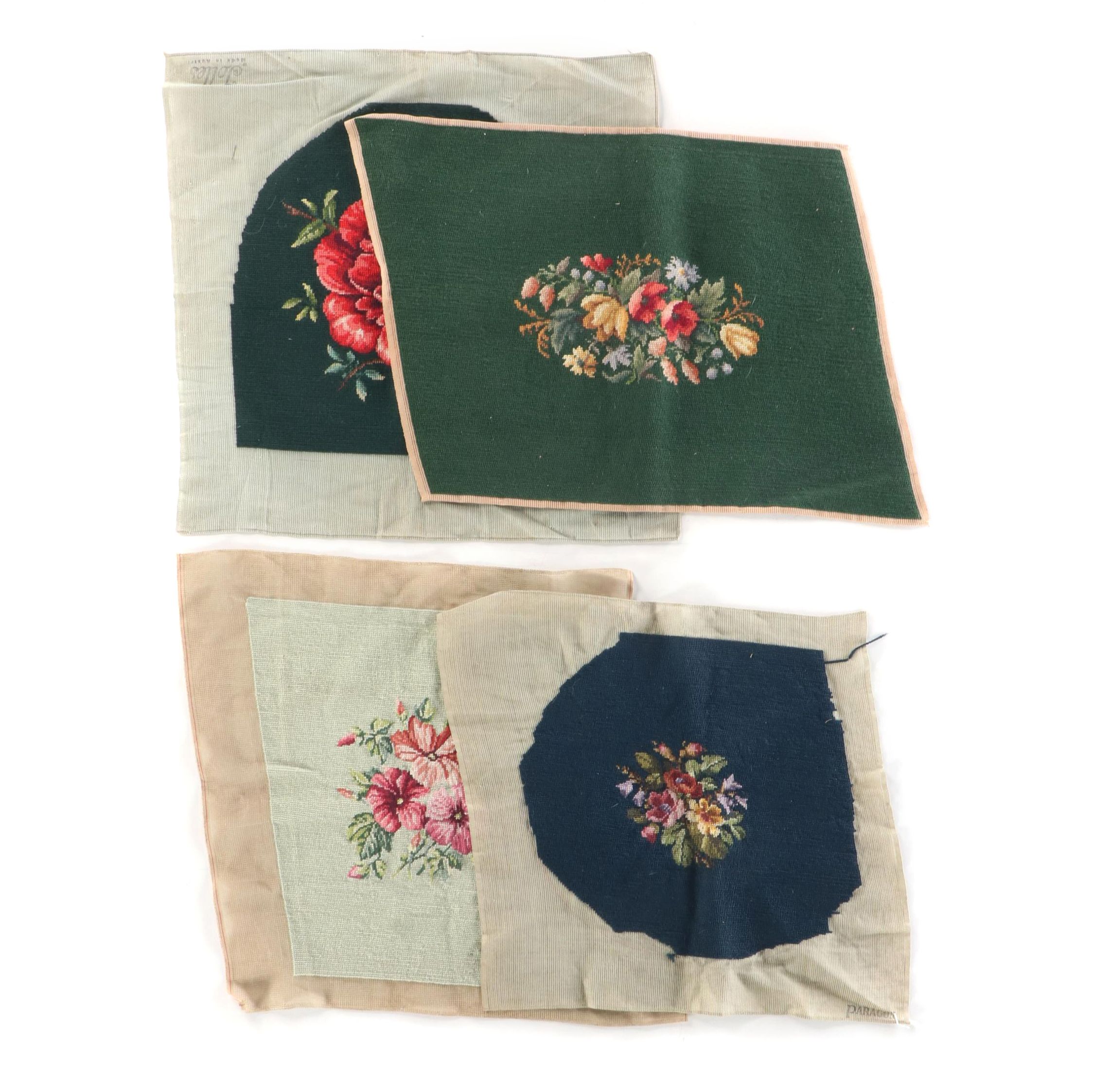Paragon, Jolle, More Needlepoint Pillow Floral Textiles