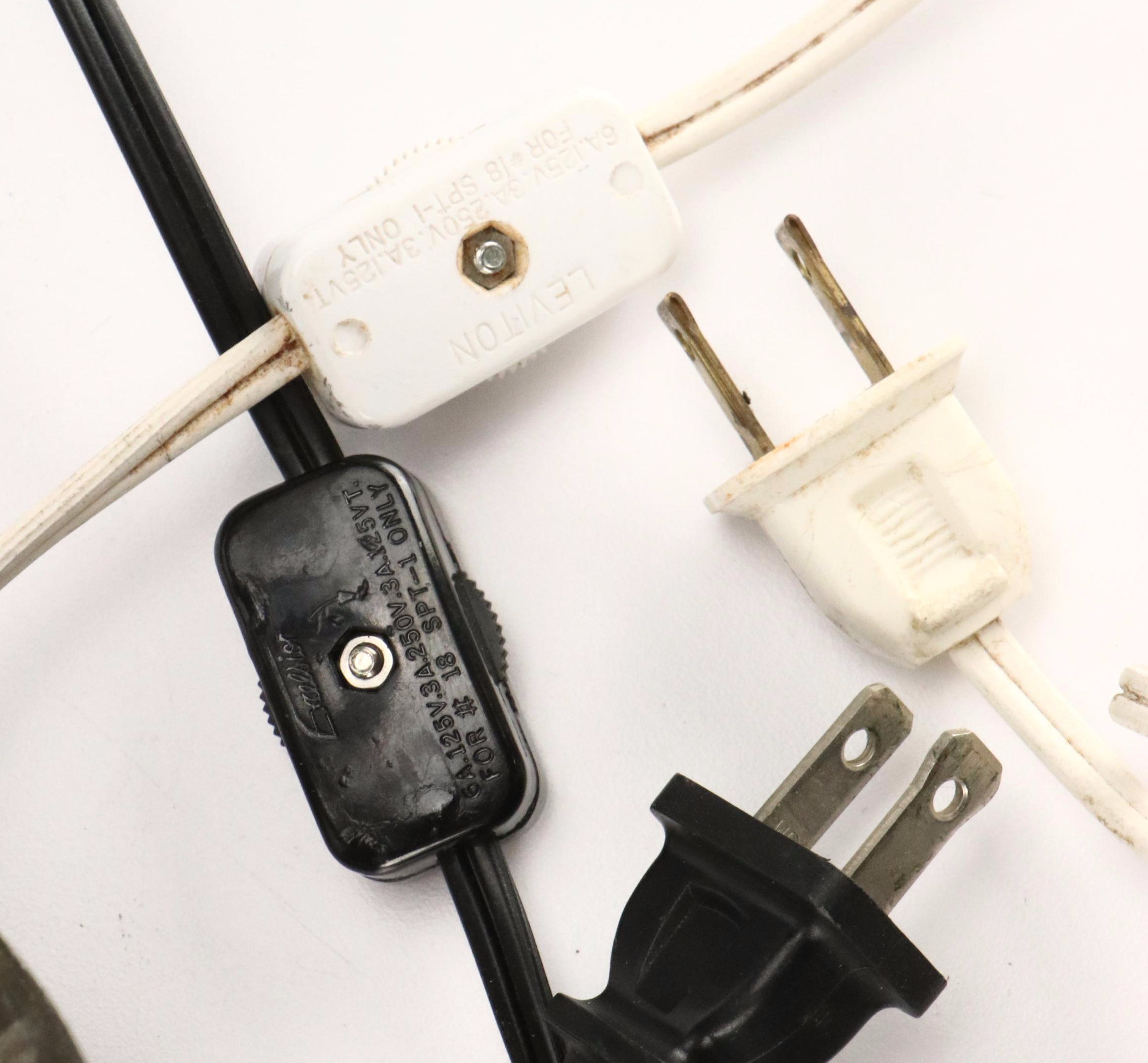 Colonial Style Tin Accent Lamps, Candlesticks, Coffee Pot and More