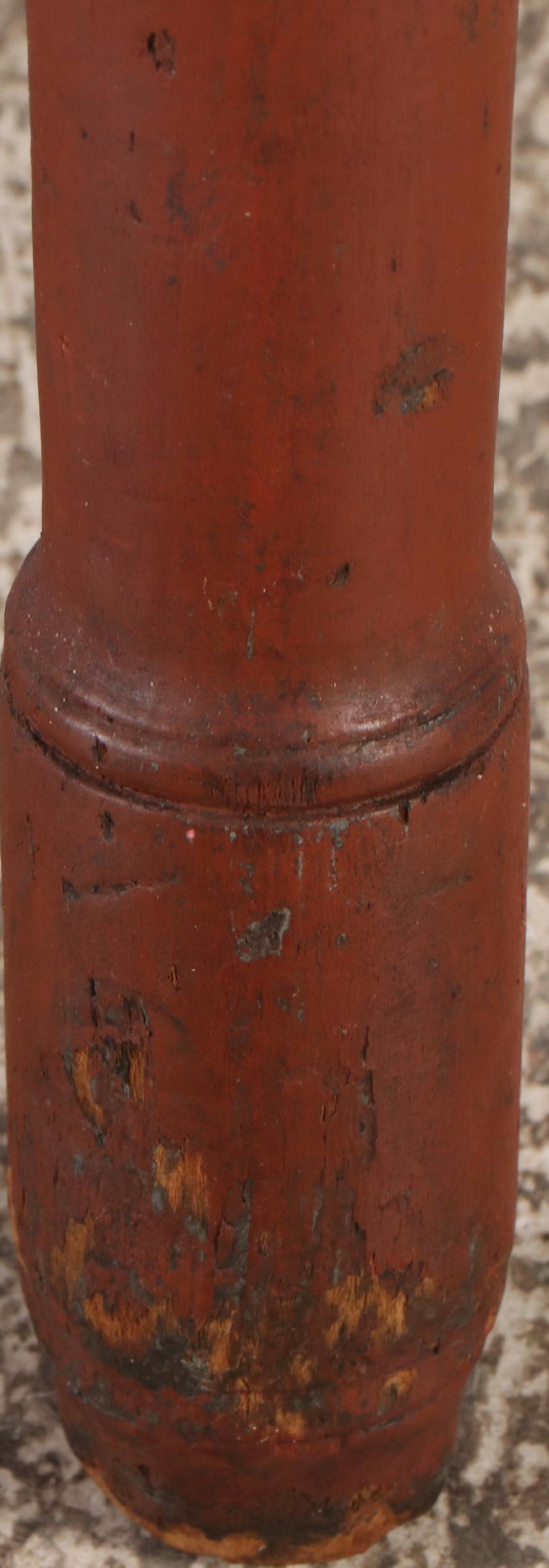 American Primitive Painted Wood Dough Box, Late 19th to Early 20th Century