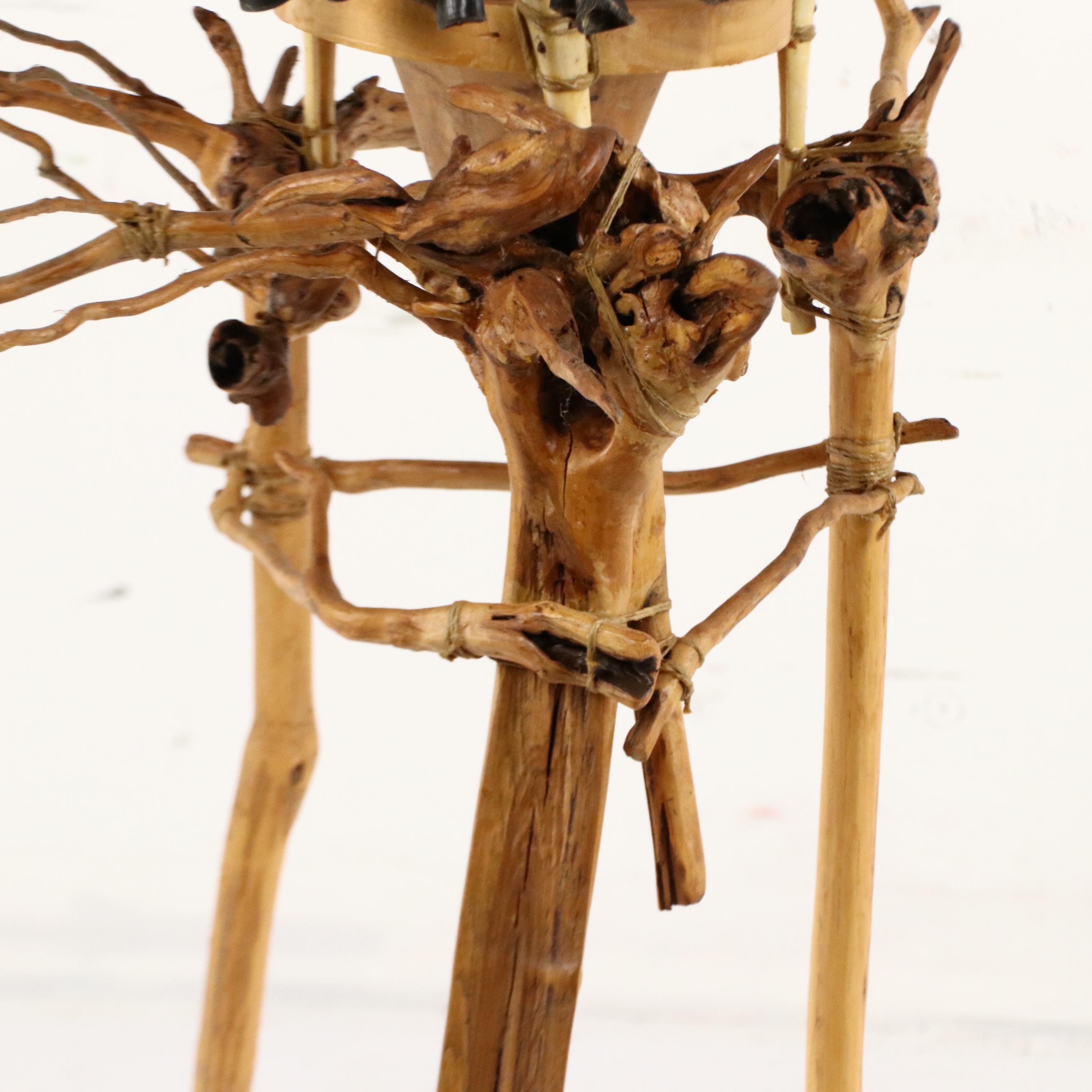 Robert Beaven Tripod Stand with Gourd