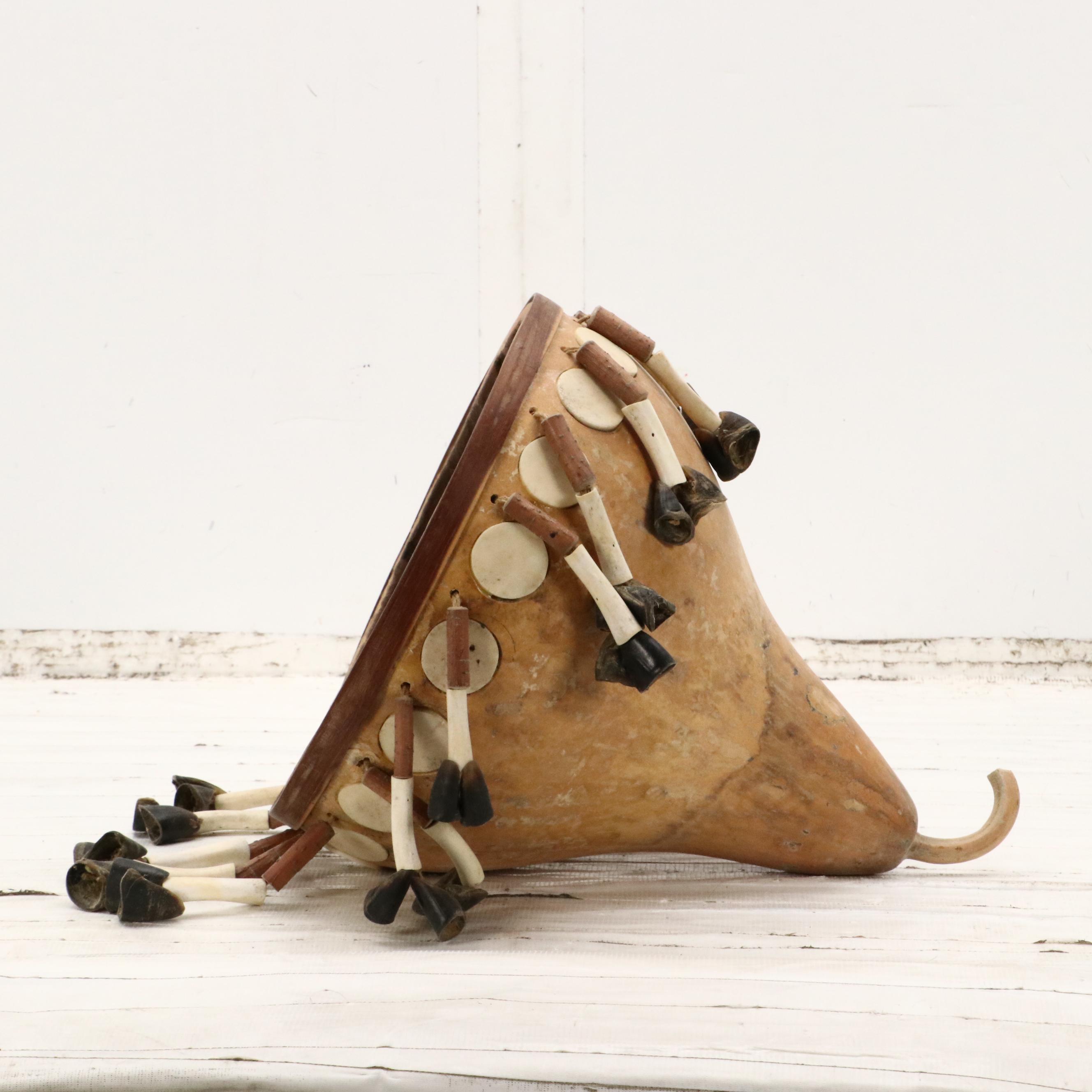 Robert Beaven Tripod Stand with Gourd