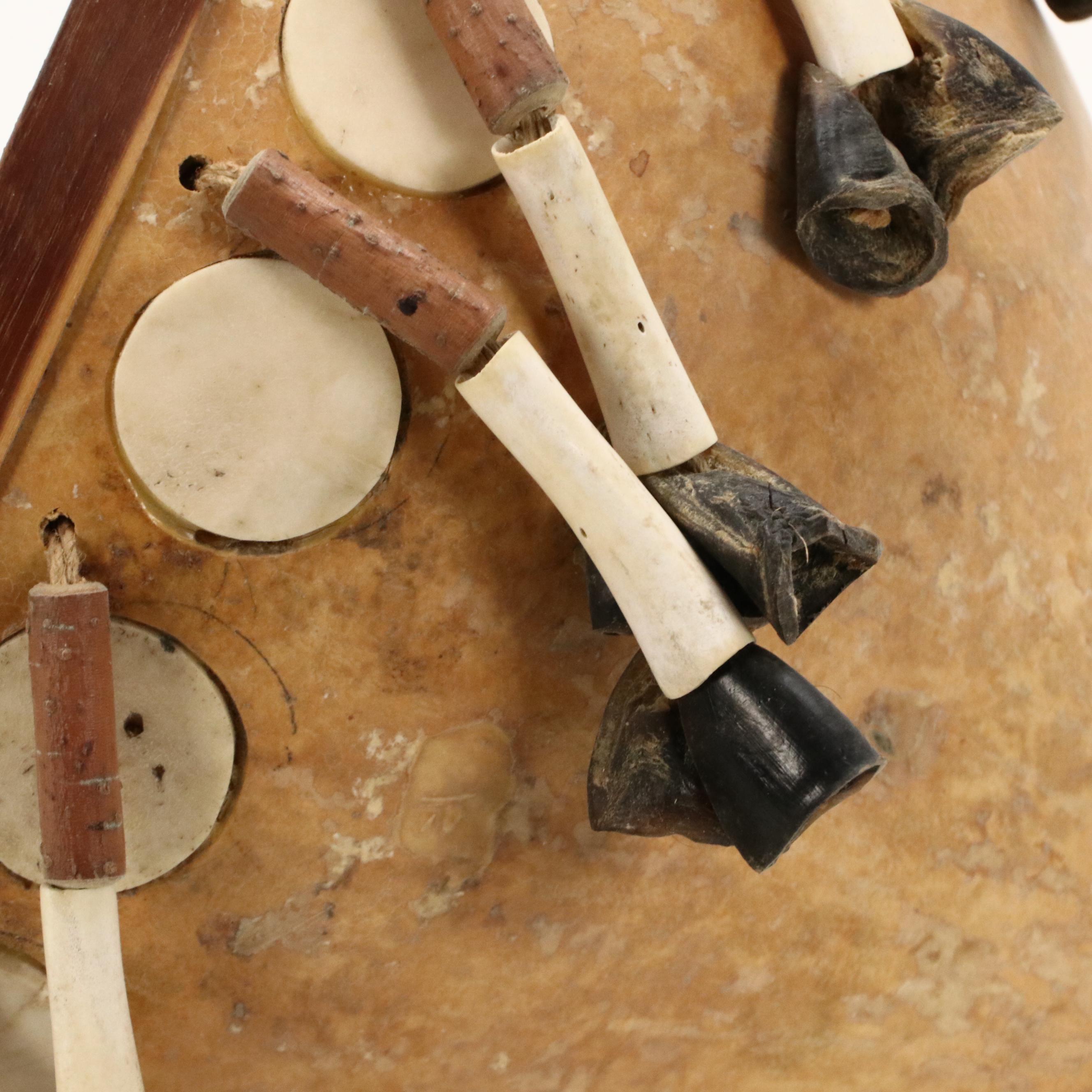 Robert Beaven Tripod Stand with Gourd