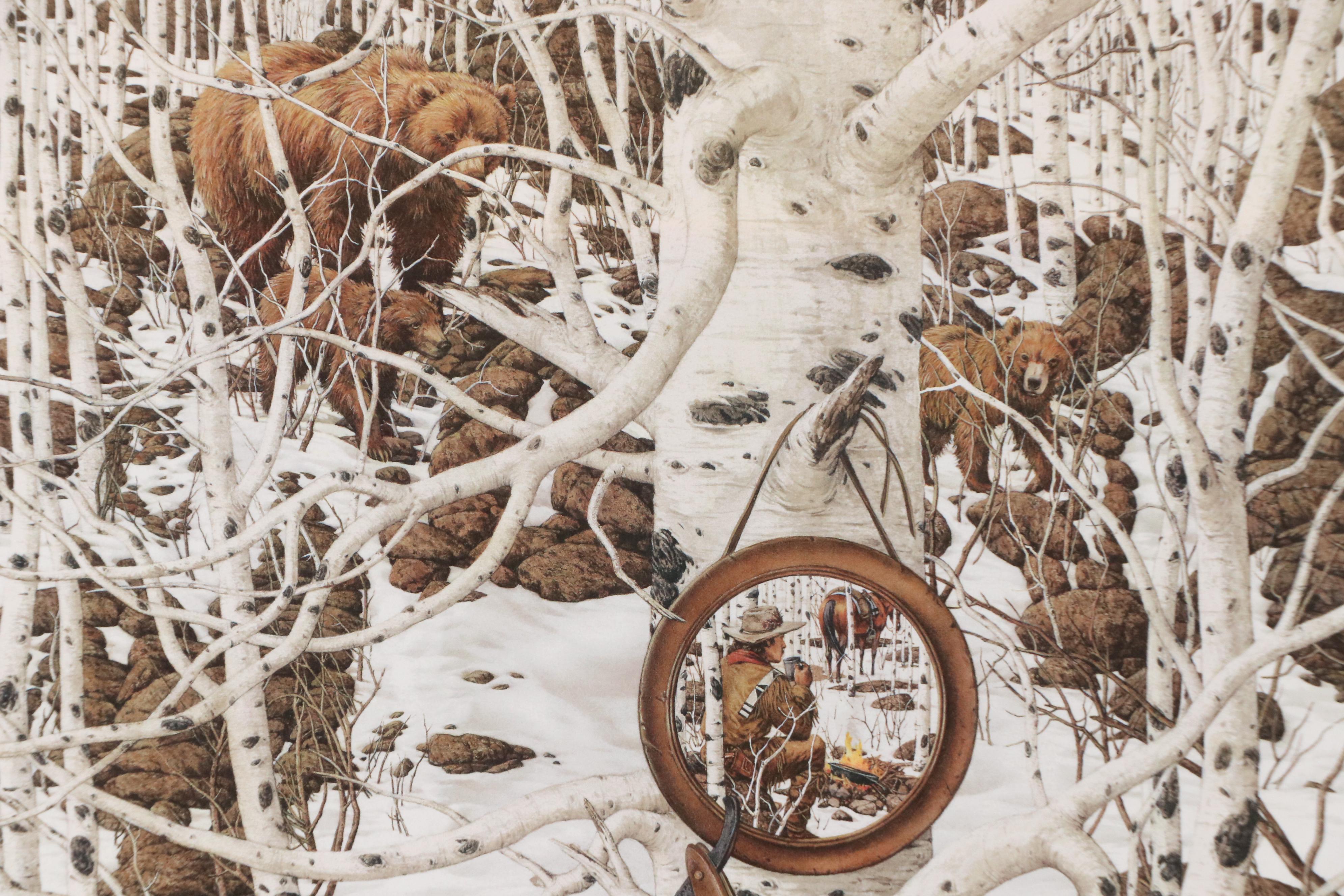 Bev Doolittle Offset Lithograph "There's Magic in the Unexpected"