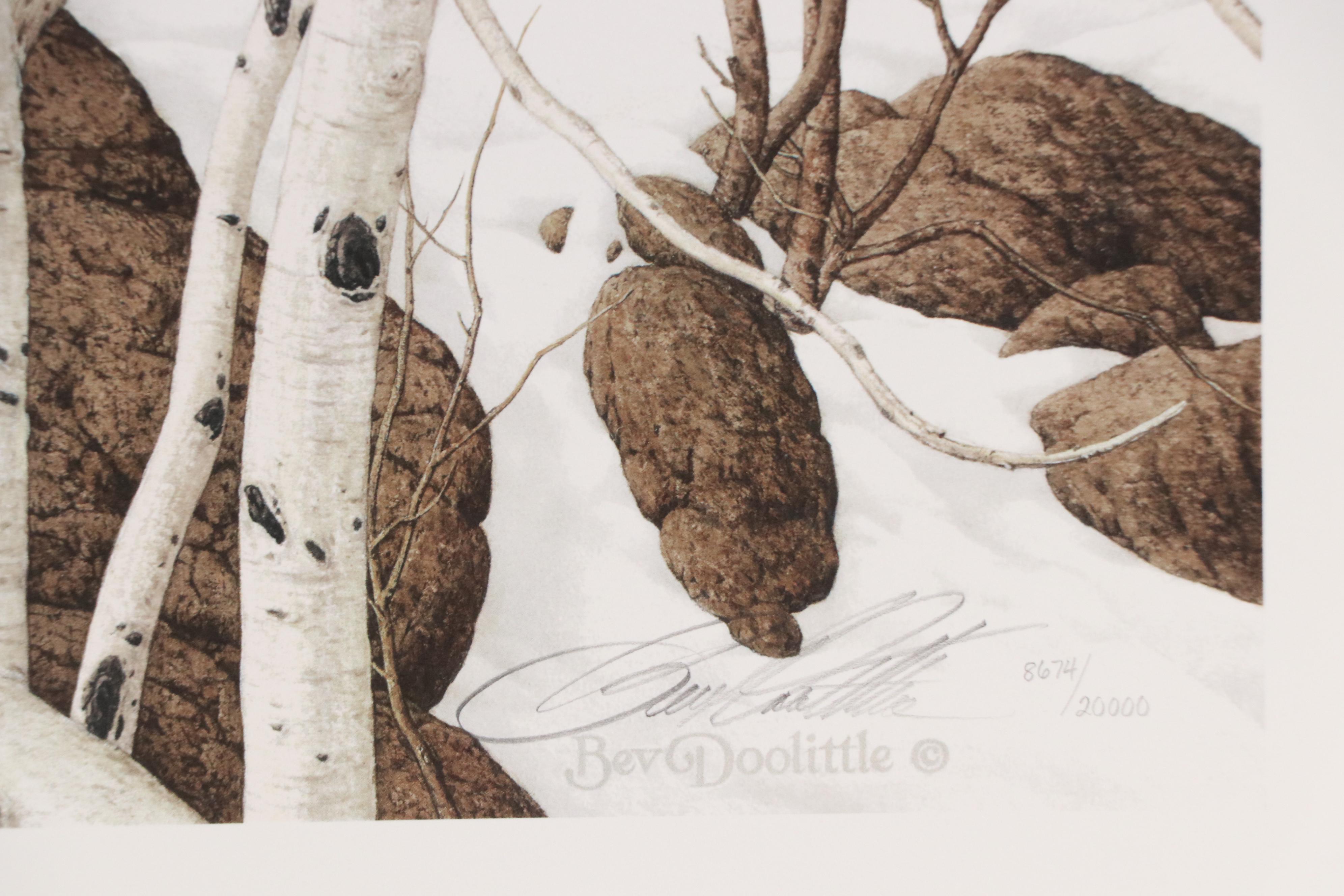 Bev Doolittle Offset Lithograph "There's Magic in the Unexpected"