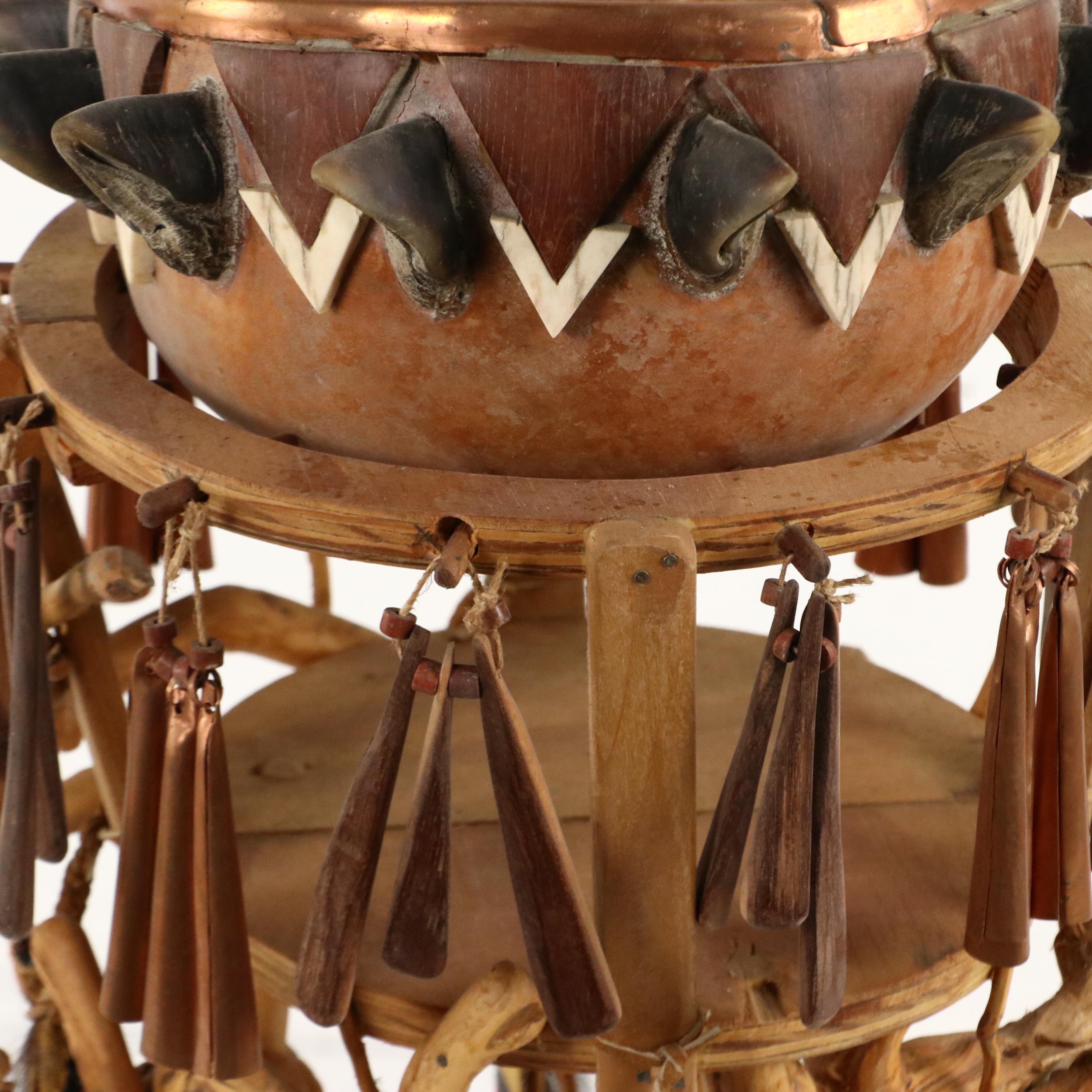 Robert Beaven Tripod Stand with Gourd Bowl