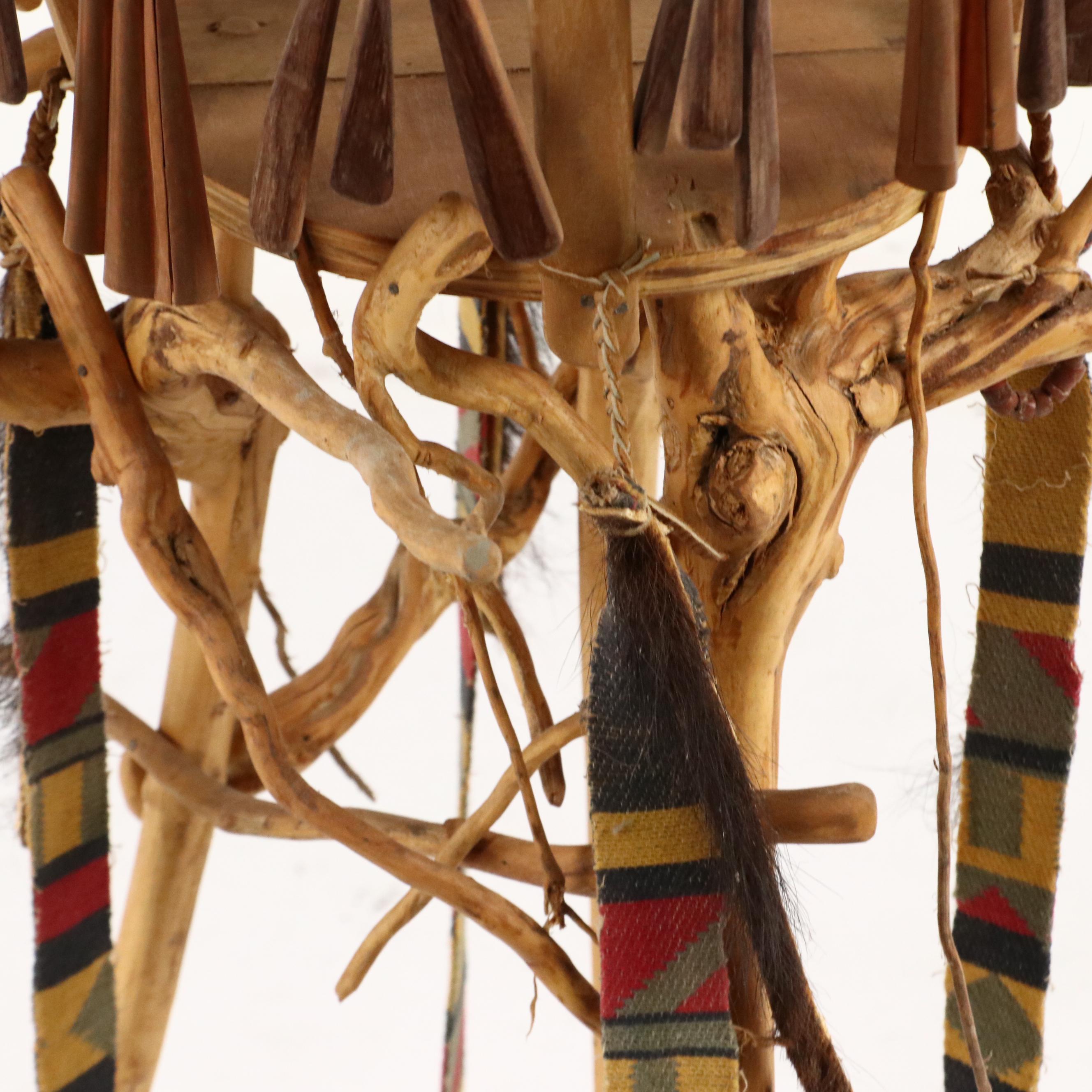 Robert Beaven Tripod Stand with Gourd Bowl