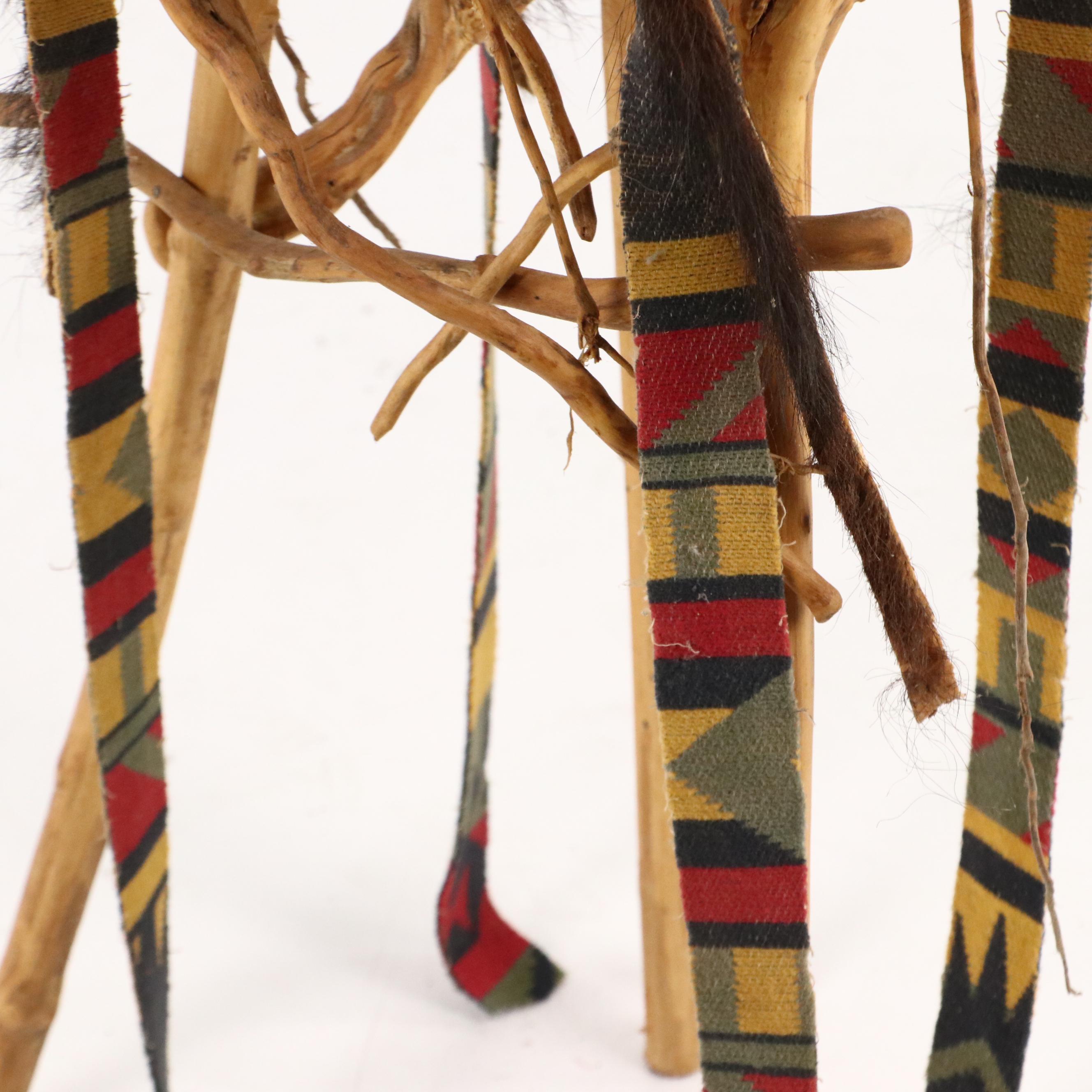 Robert Beaven Tripod Stand with Gourd Bowl