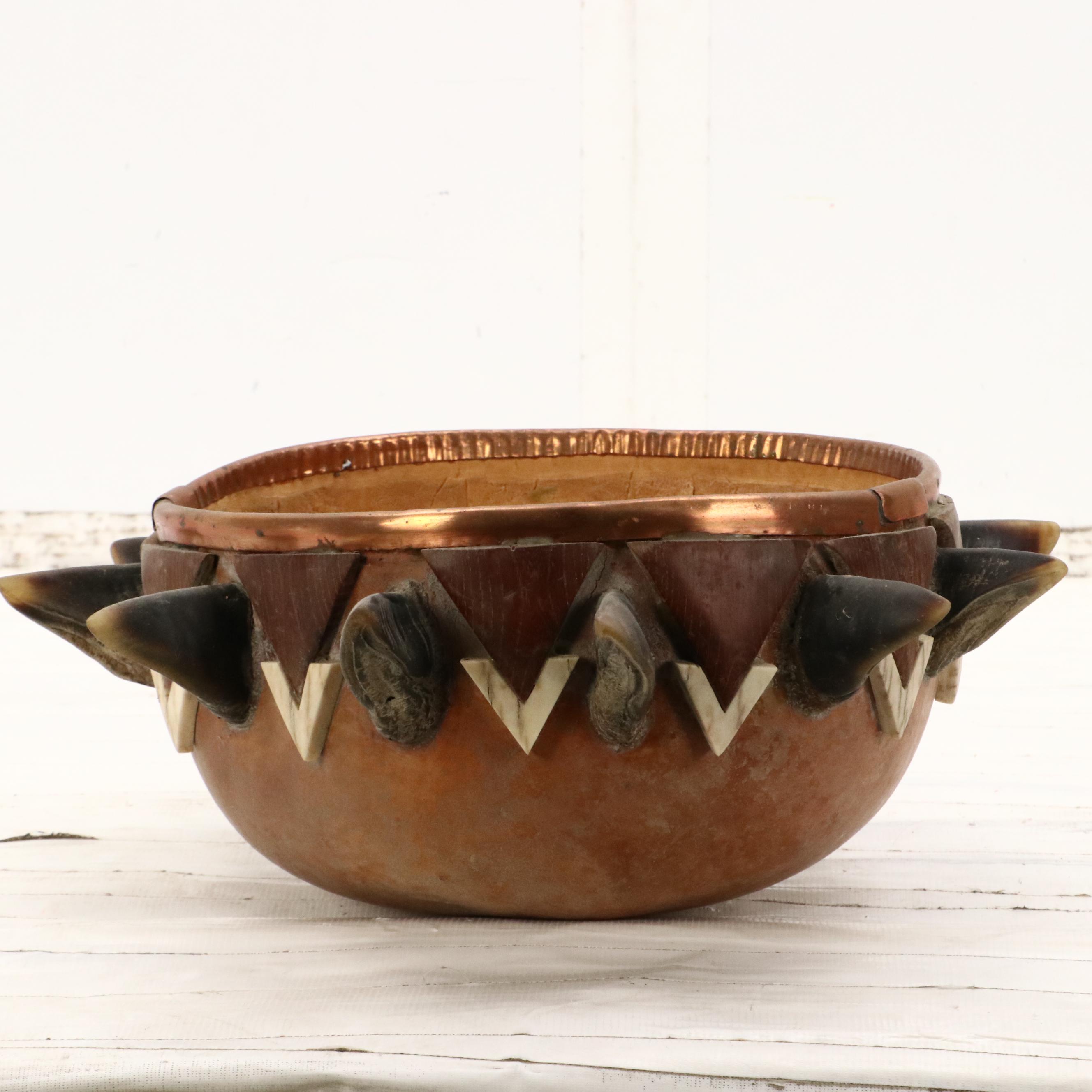 Robert Beaven Tripod Stand with Gourd Bowl
