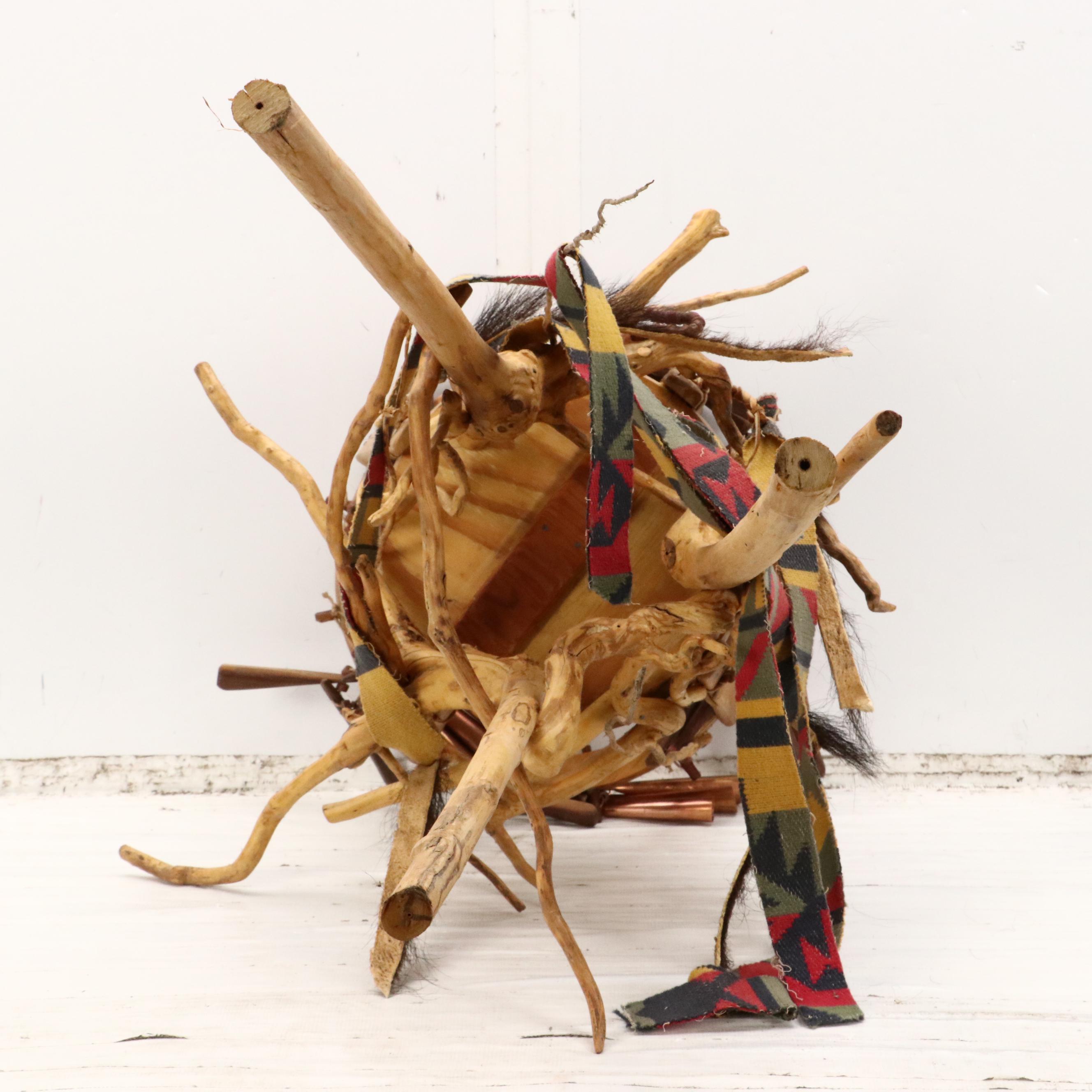 Robert Beaven Tripod Stand with Gourd Bowl