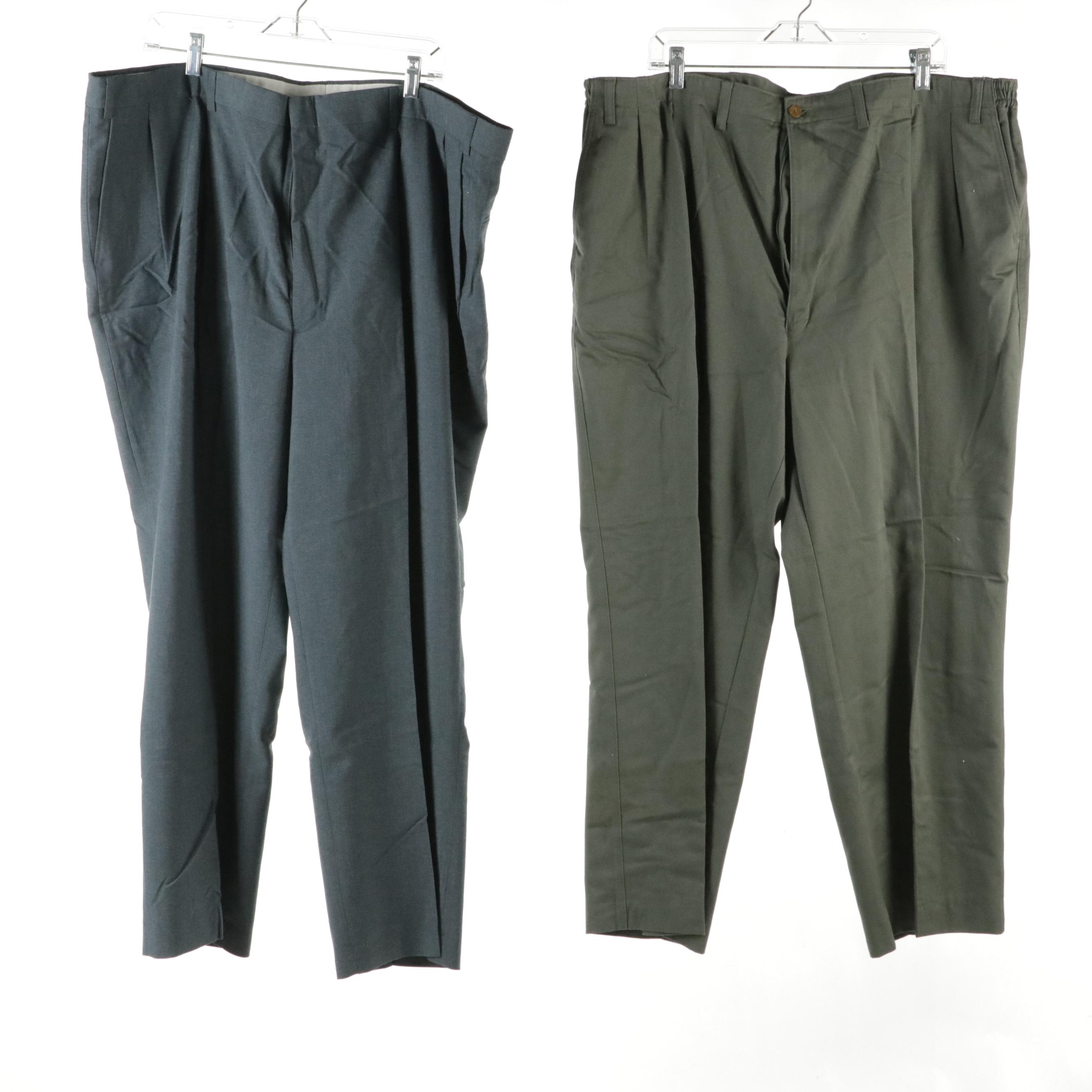 Men's St. John's Bay, Roundtree & York, and Towncraft Khakis and Pants