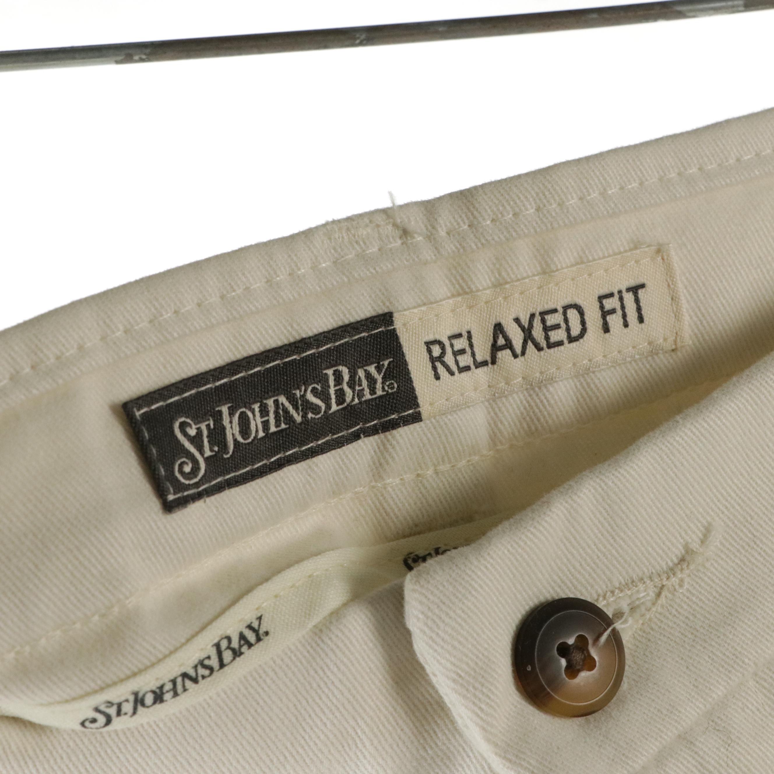 Men's St. John's Bay, Roundtree & York, and Towncraft Khakis and Pants