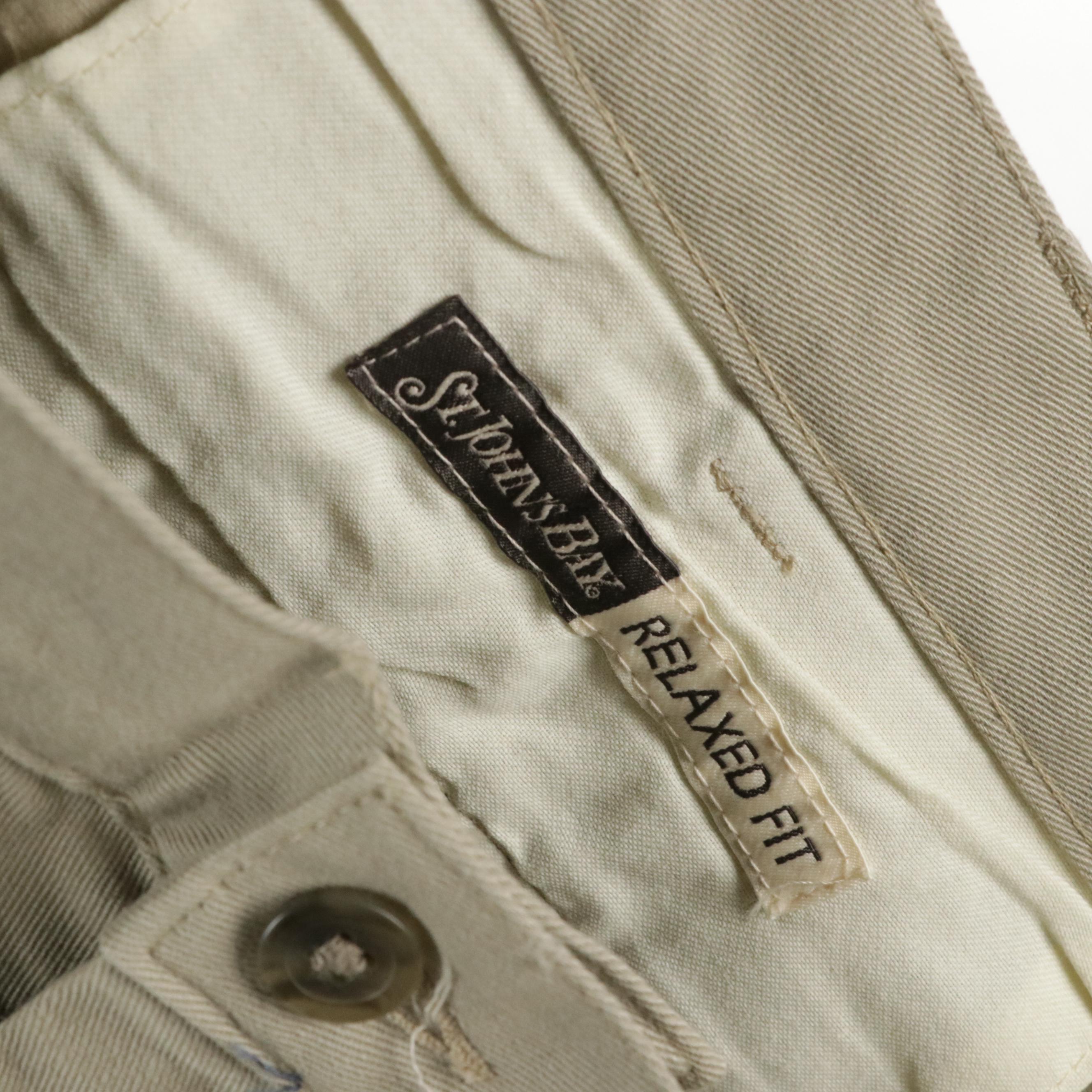 Men's St. John's Bay, Roundtree & York, and Towncraft Khakis and Pants