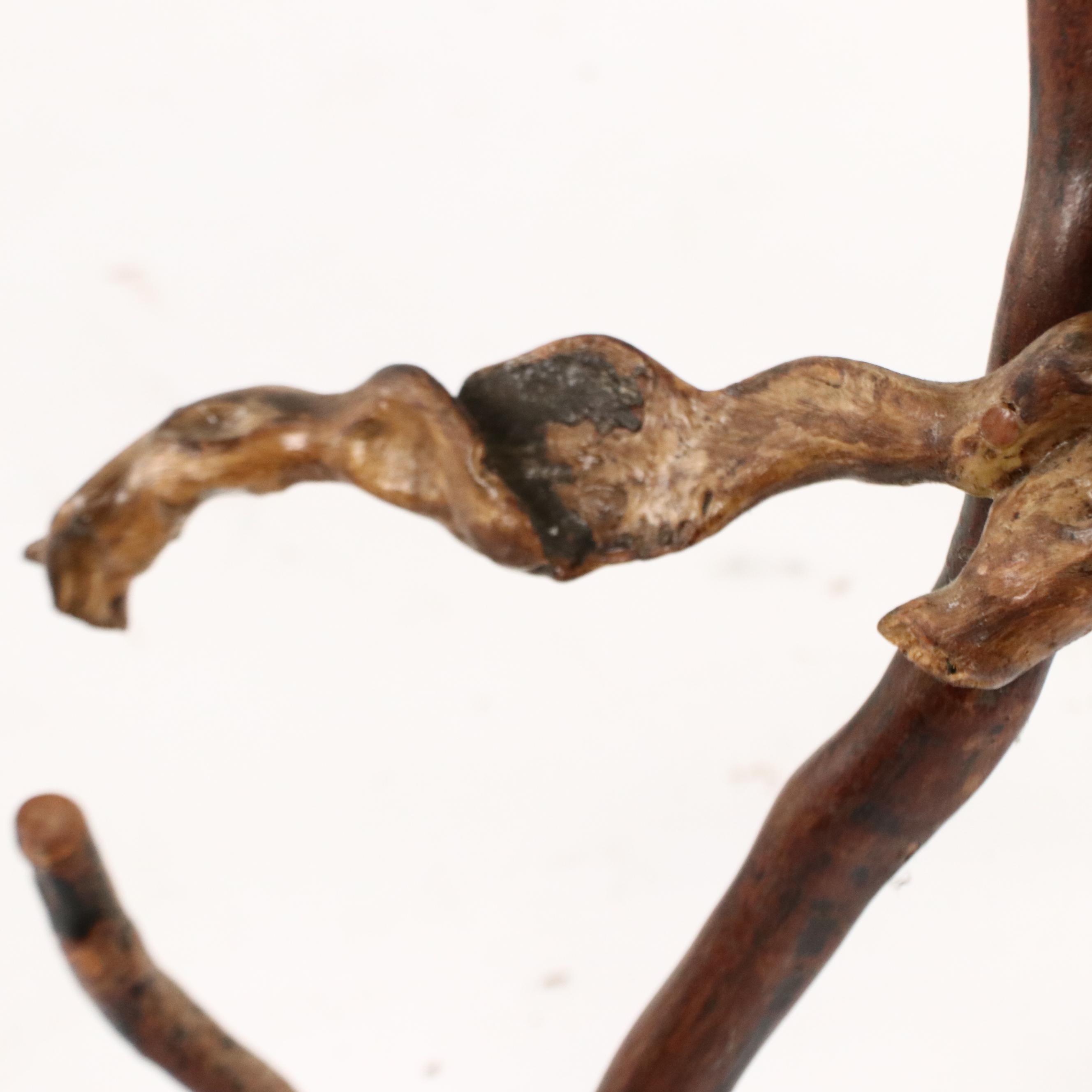 Robert Beaven Tripod Stand and Lidded Gourd Container