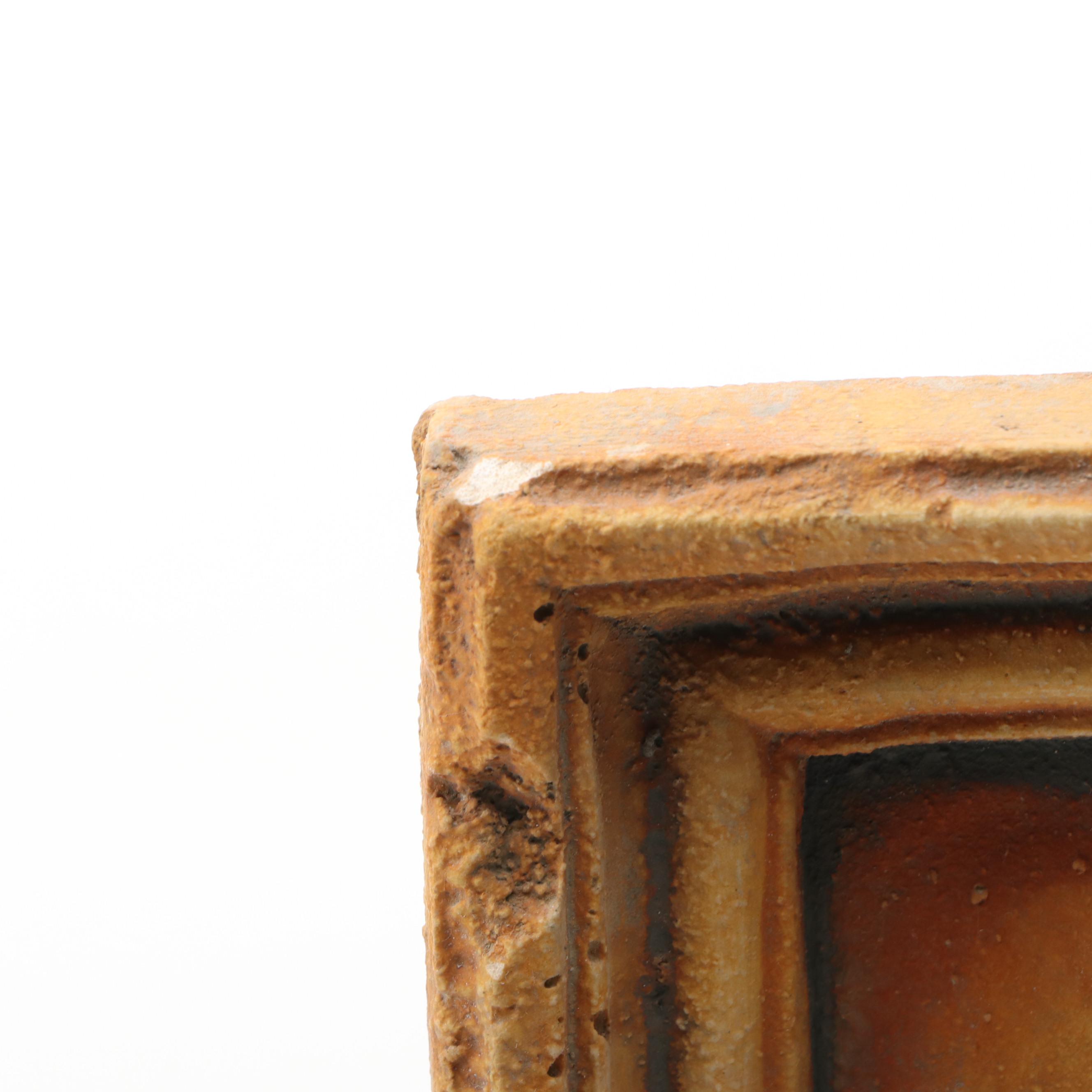 Hayes Parker Cast Plaster Leaf Wall Hanging, 1998