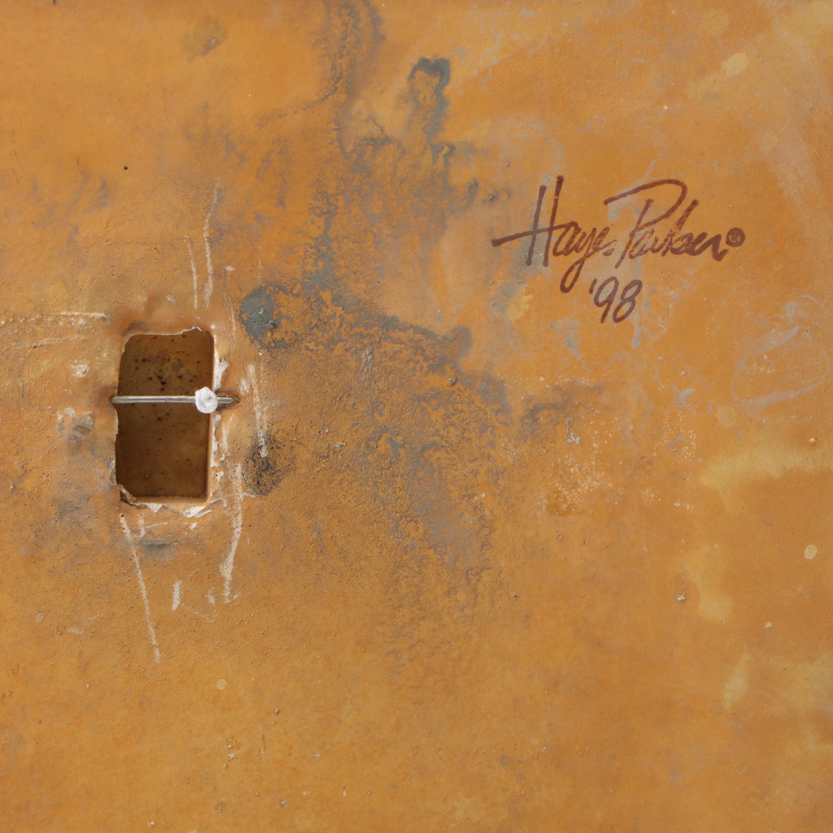 Hayes Parker Cast Plaster Leaf Wall Hanging, 1998