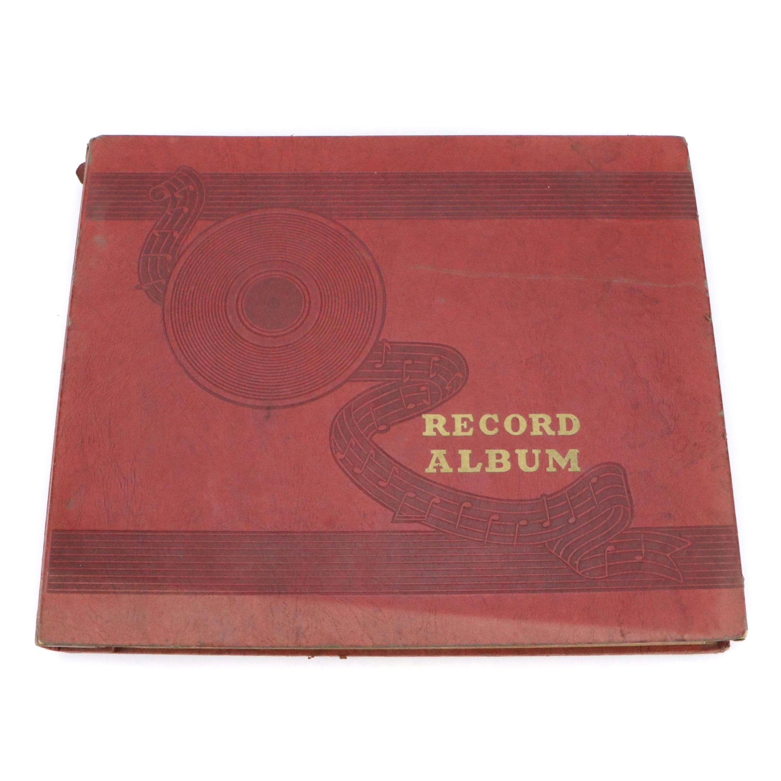 Record Album with Blues, Jazz, and Orchestra Vinyl Records, Mid-20th Century