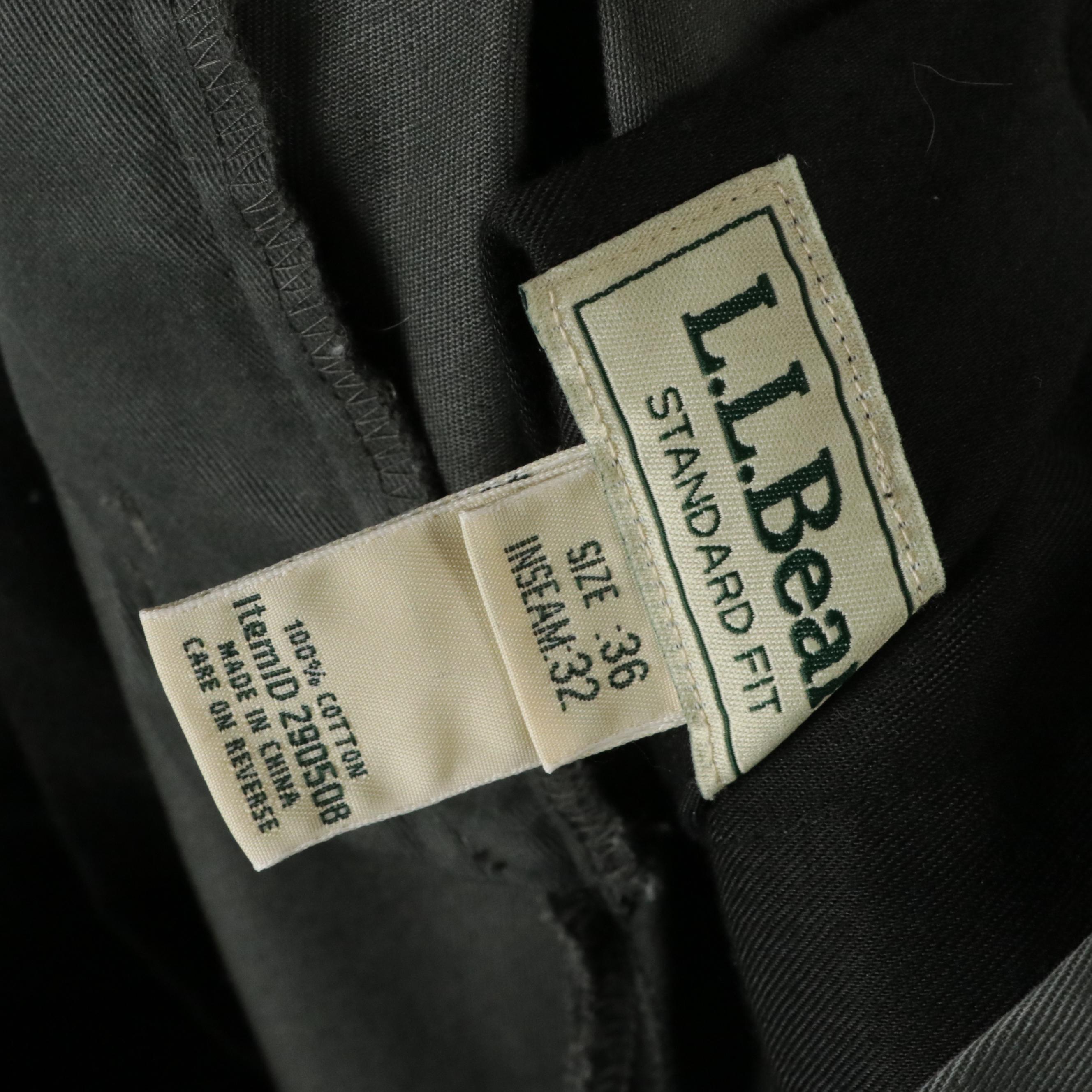 Men's Wool Dress Pants and Cotton Trousers from L.L.Bean