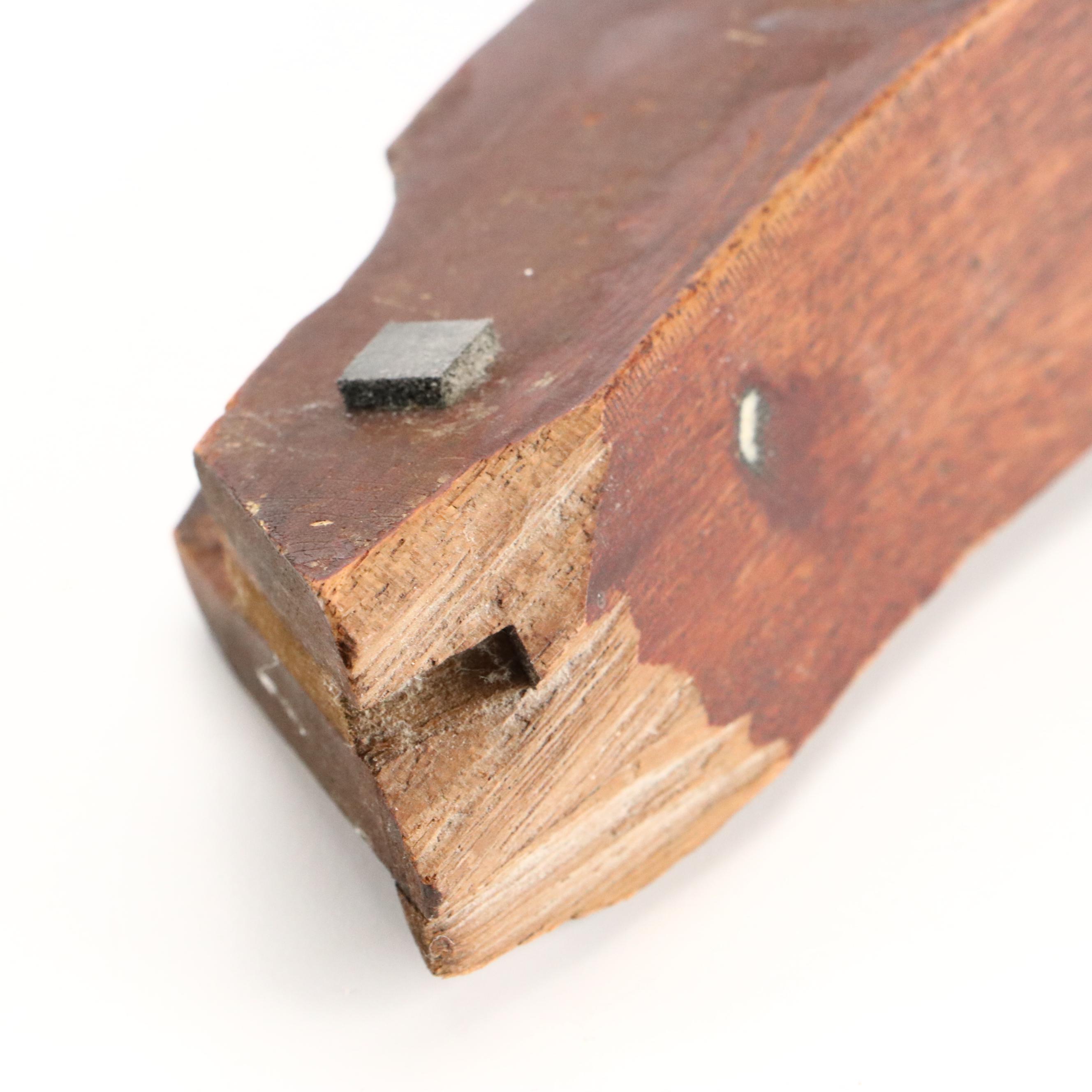 Victorian Style Carved Wood with Other Wall Hanging