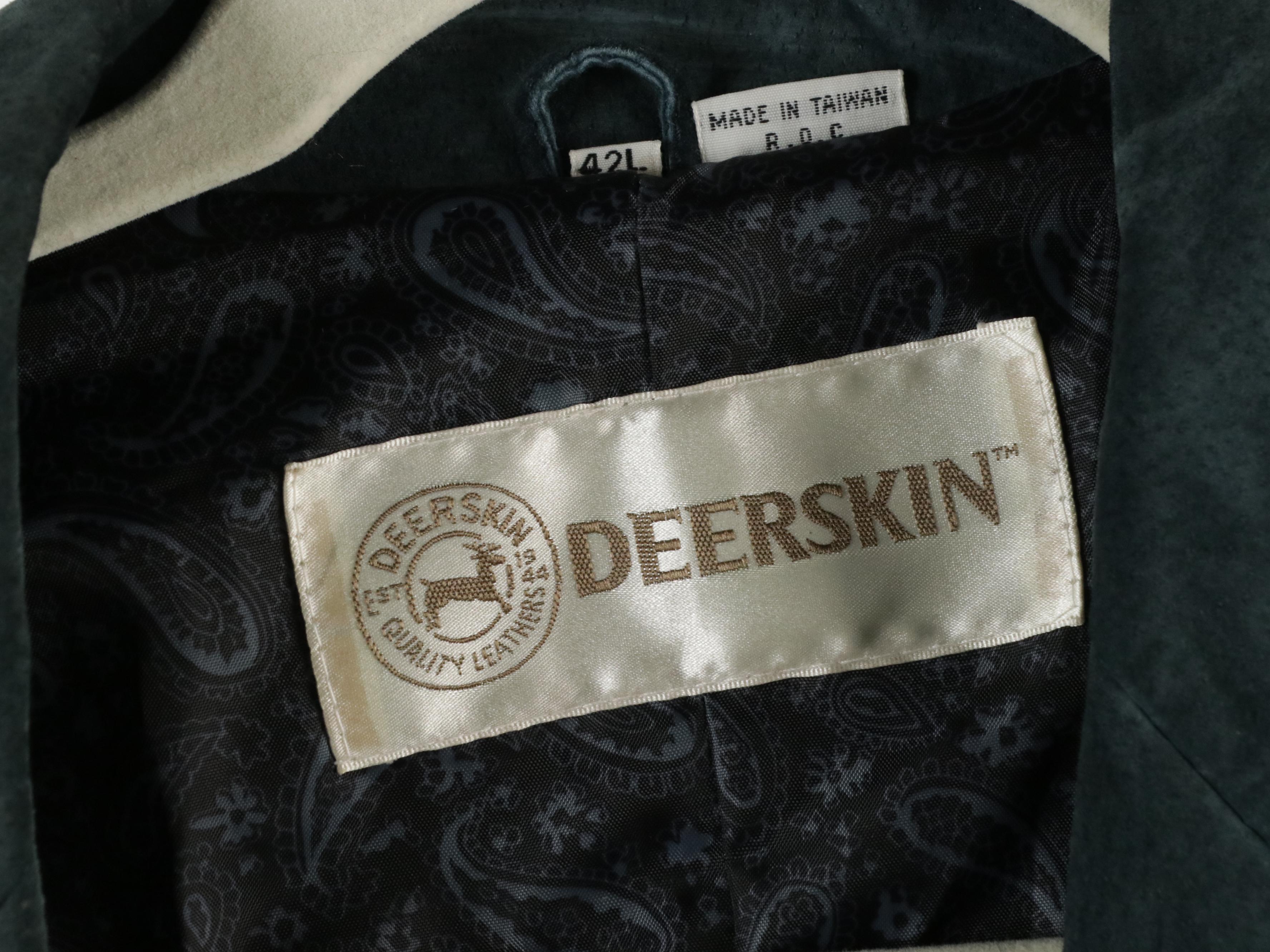 Men's The J. Peterman Co. Suede Shirt with Other Suede Jackets and Vest