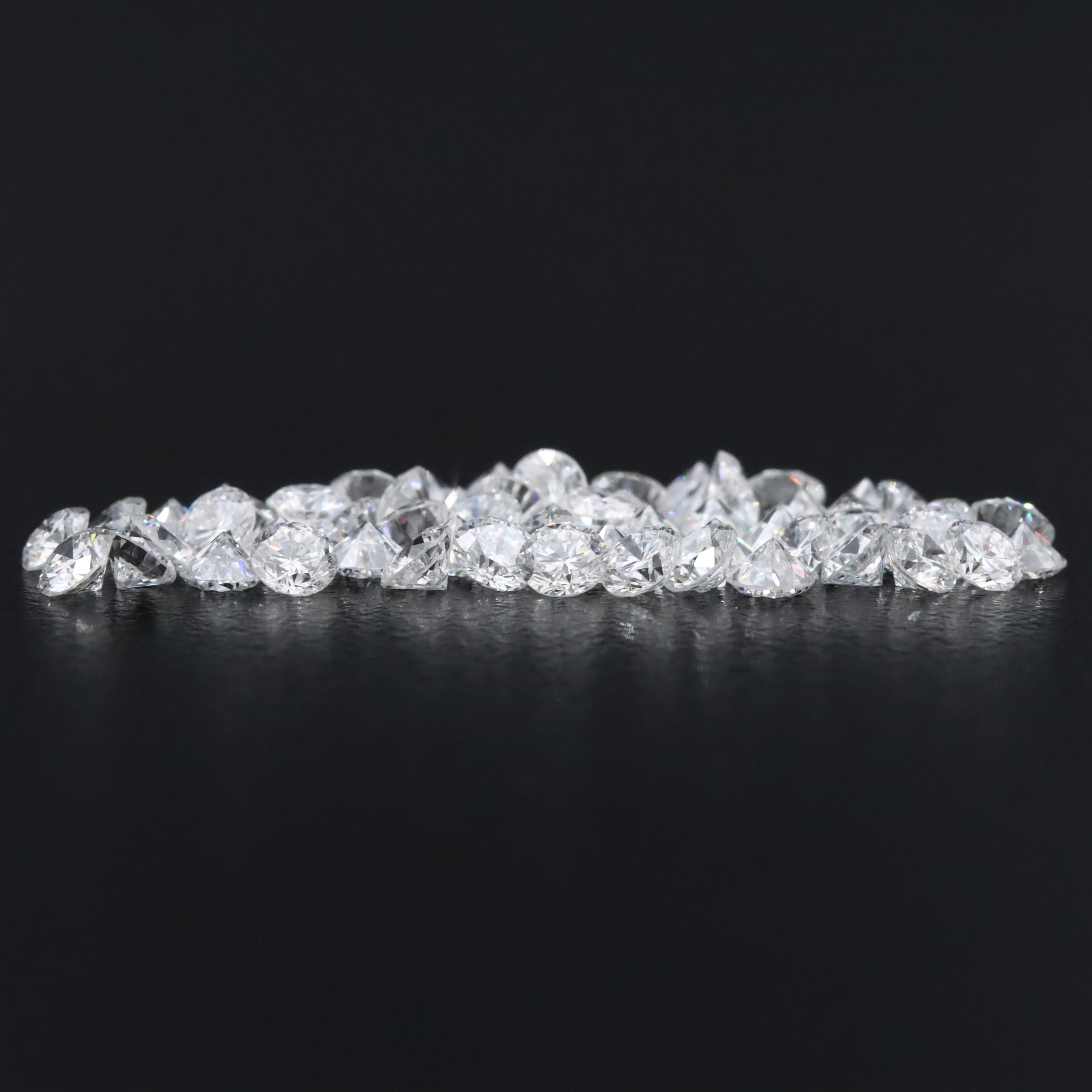 Loose 5.11 CTW Lab Grown Diamonds