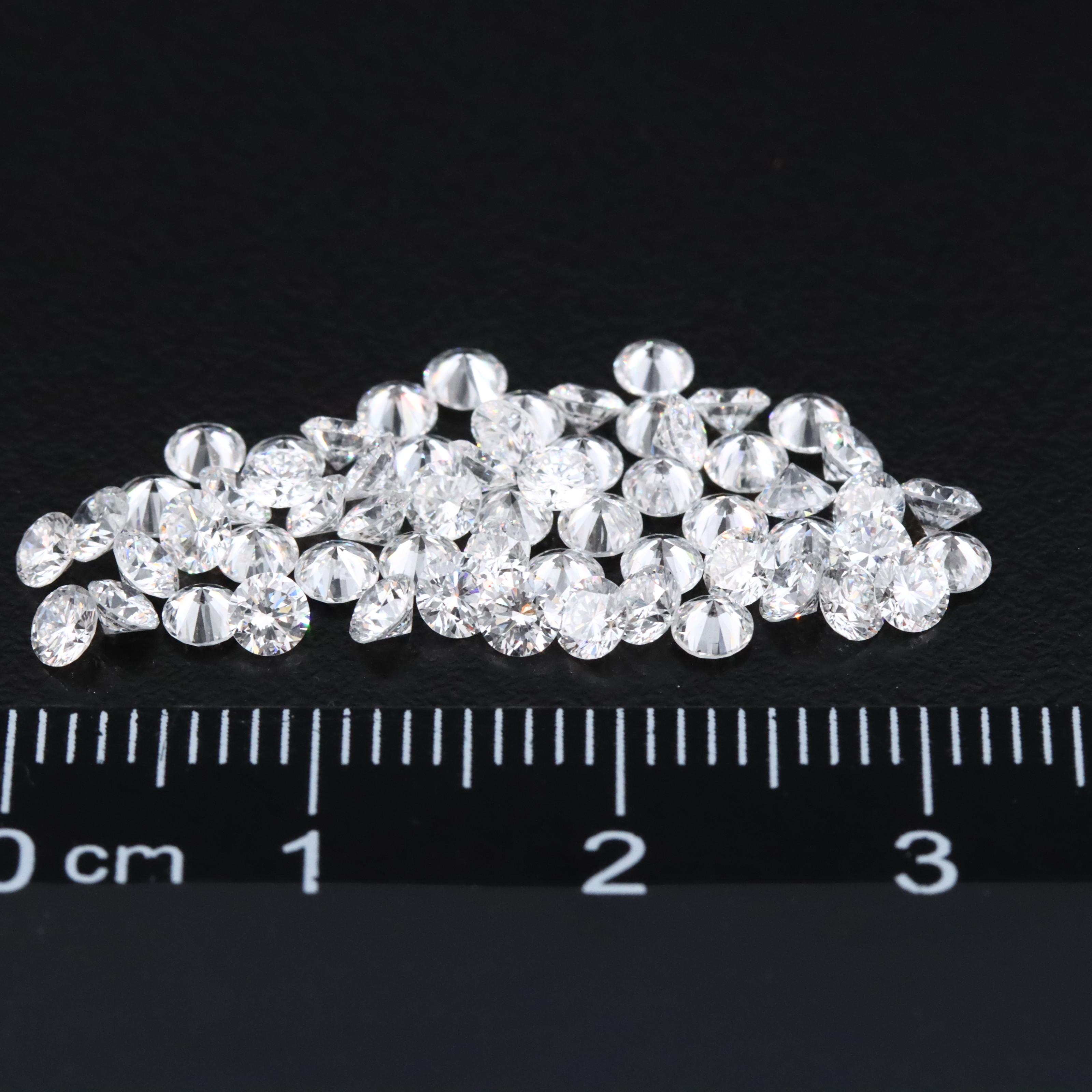 Loose 5.11 CTW Lab Grown Diamonds