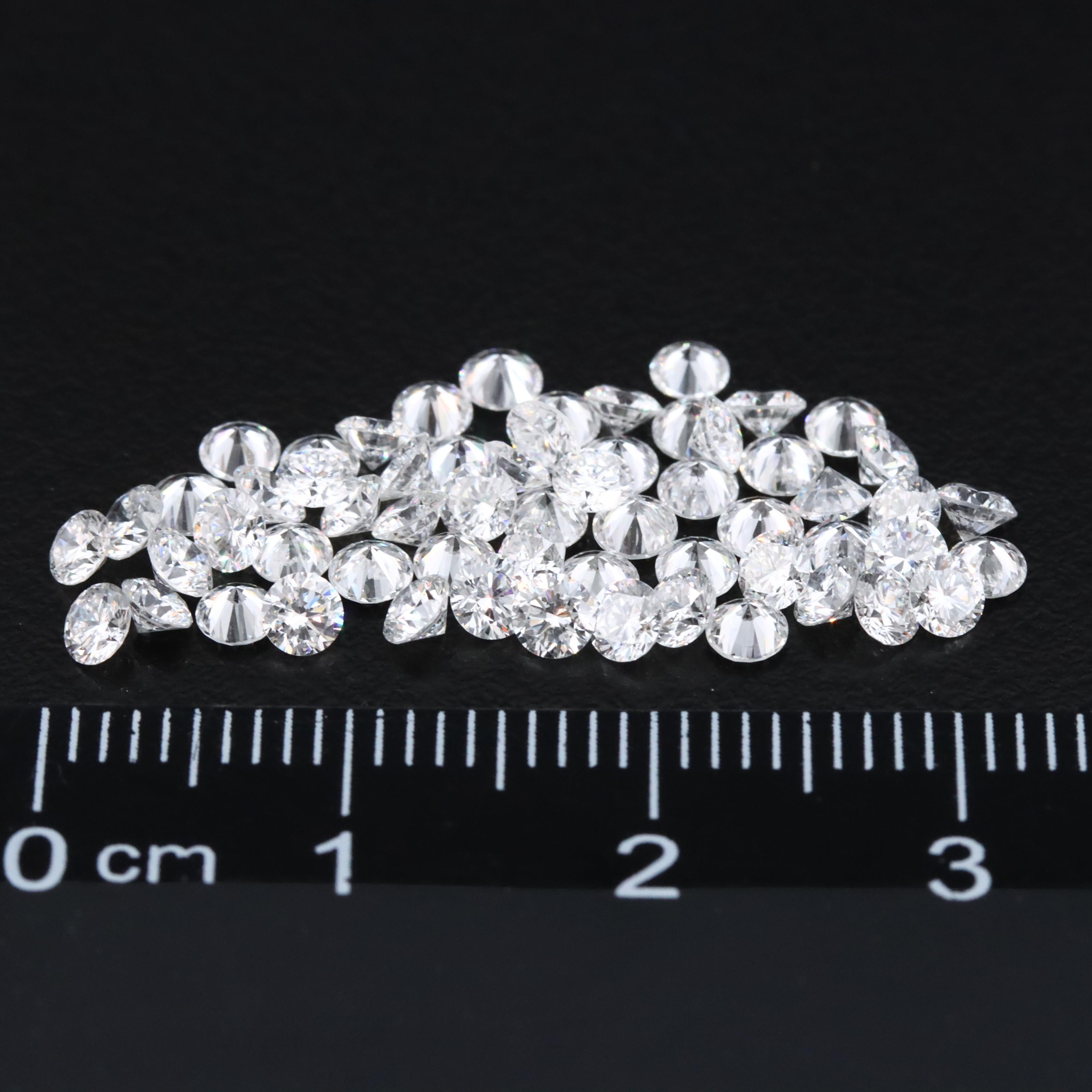 Loose 5.11 CTW Lab Grown Diamonds