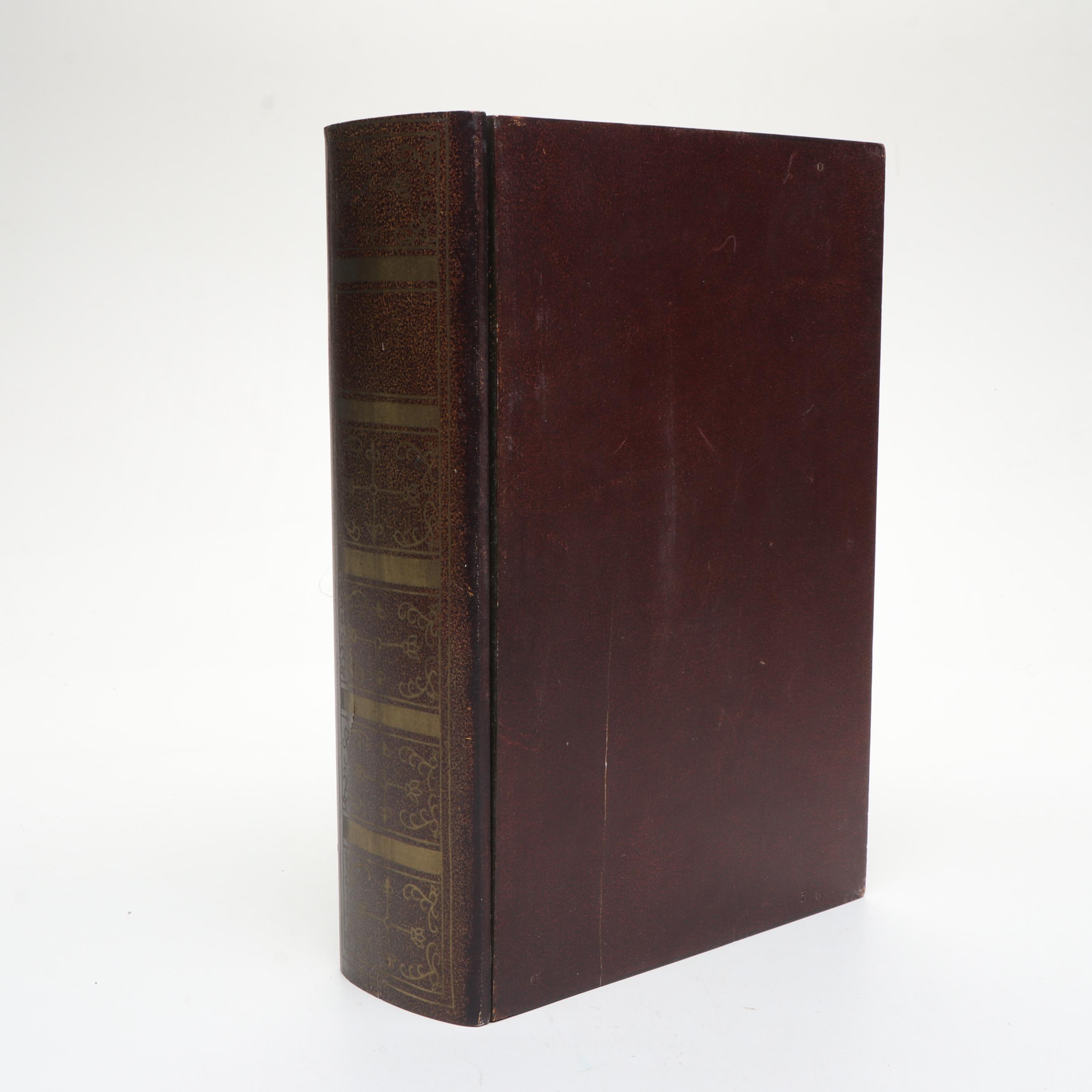 Decoupage Faux Book Boxes