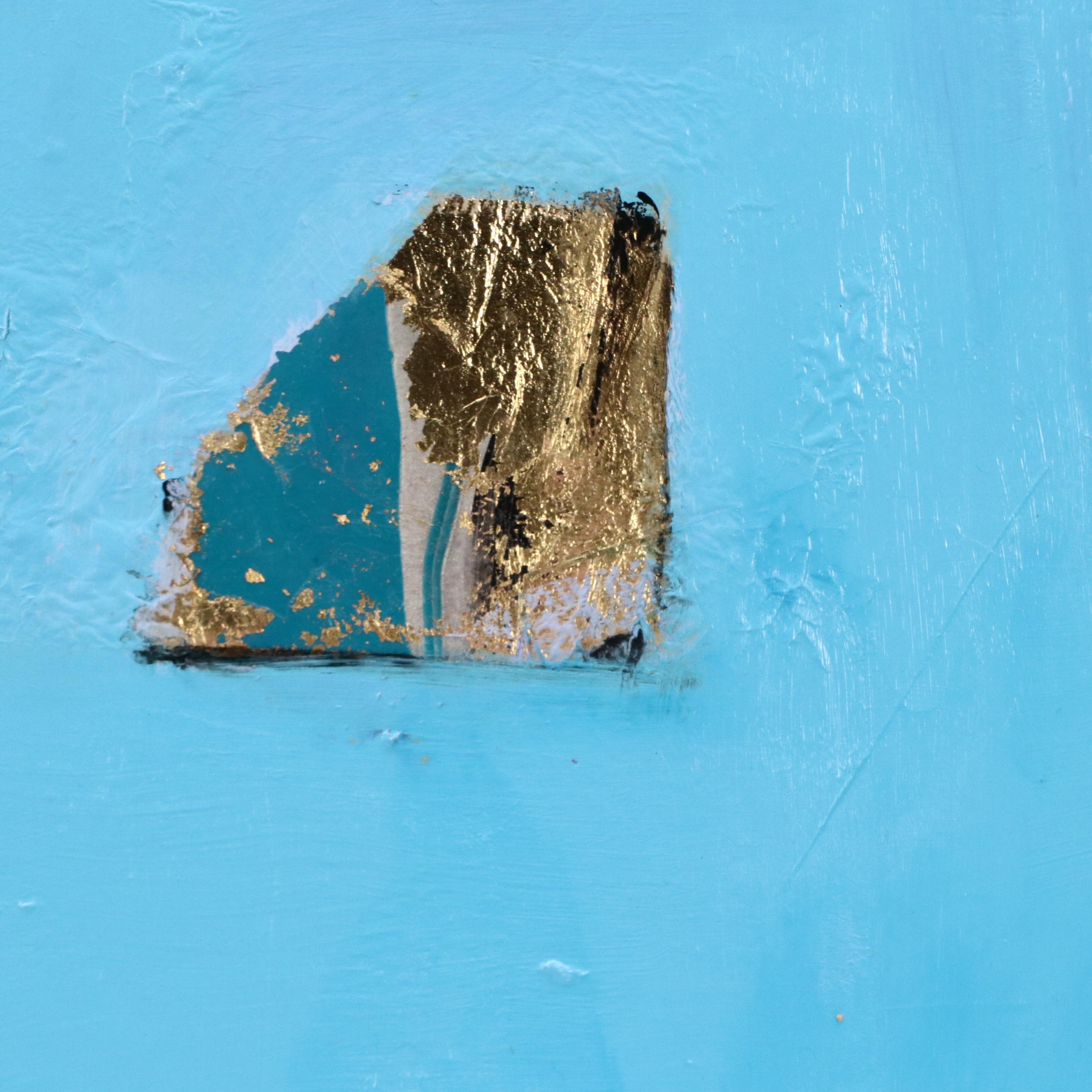 Milagros Pongo Abstract Mixed Media Painting "Windows to Another Dimension"