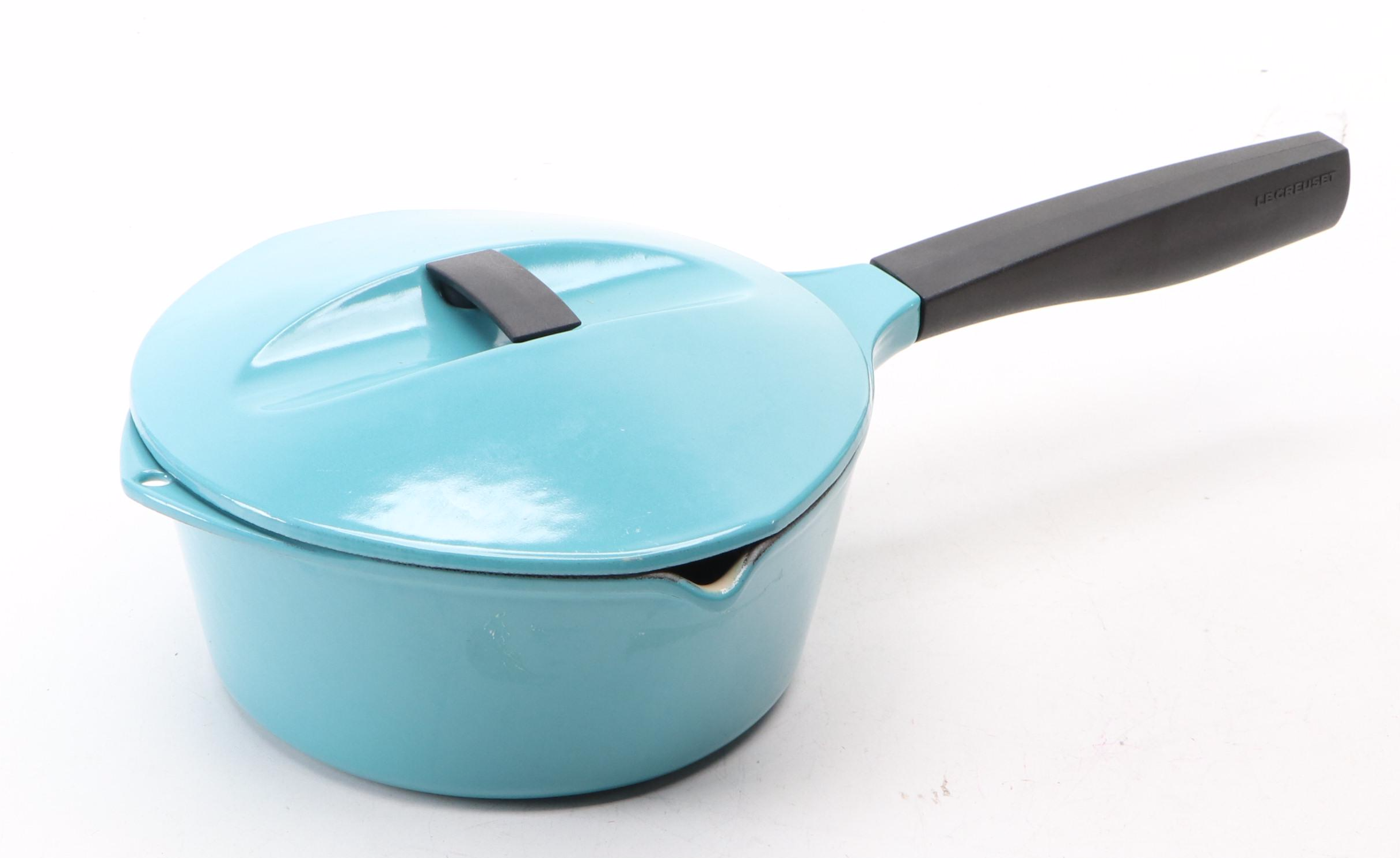 French Le Creuset and Belgian Berghoff Enameled Metal Cookware