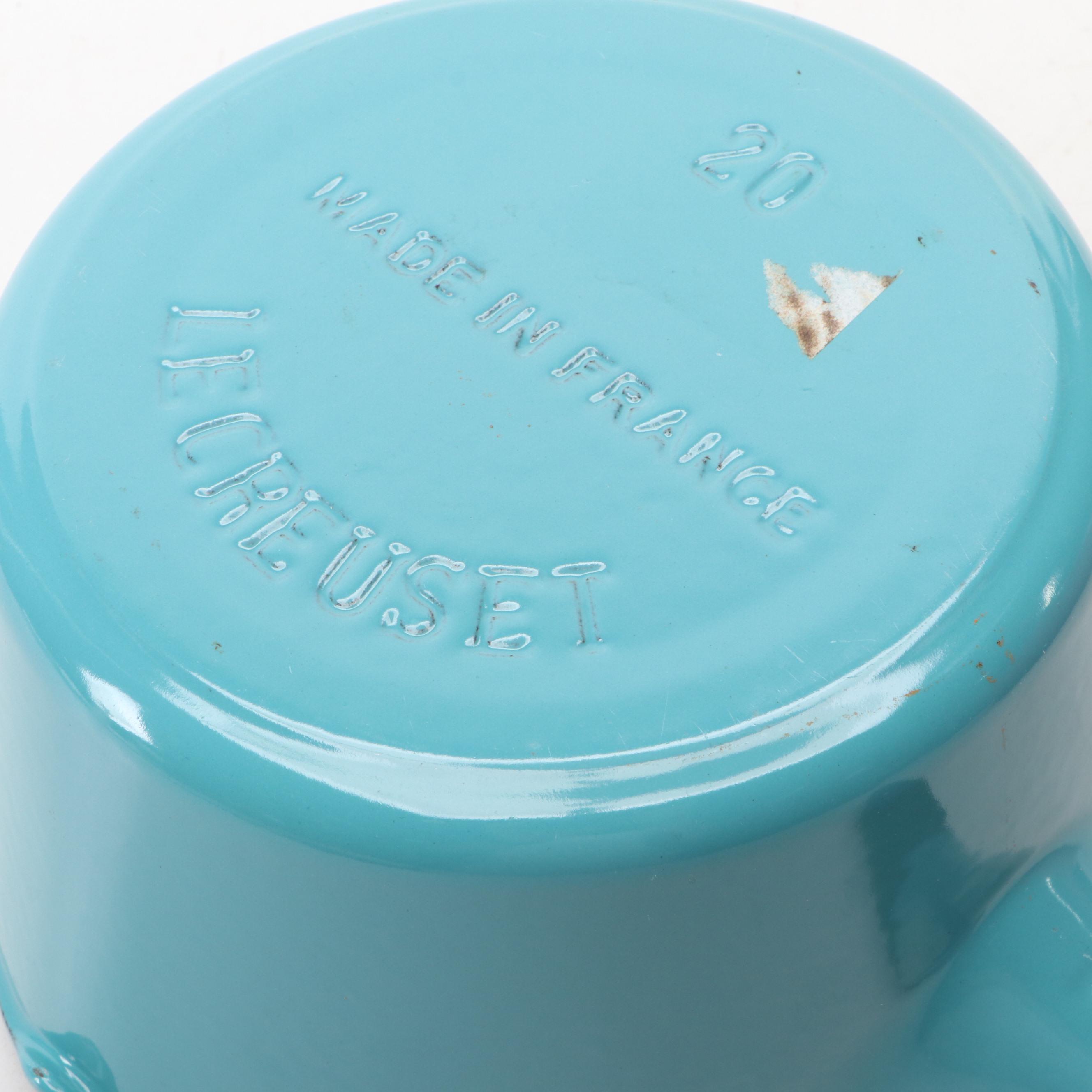 French Le Creuset and Belgian Berghoff Enameled Metal Cookware