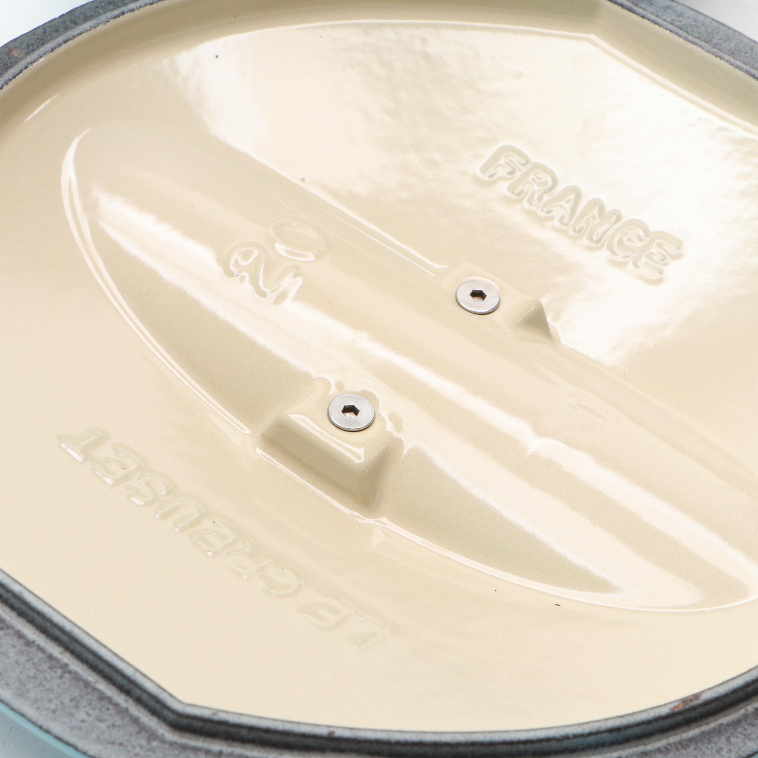 French Le Creuset and Belgian Berghoff Enameled Metal Cookware