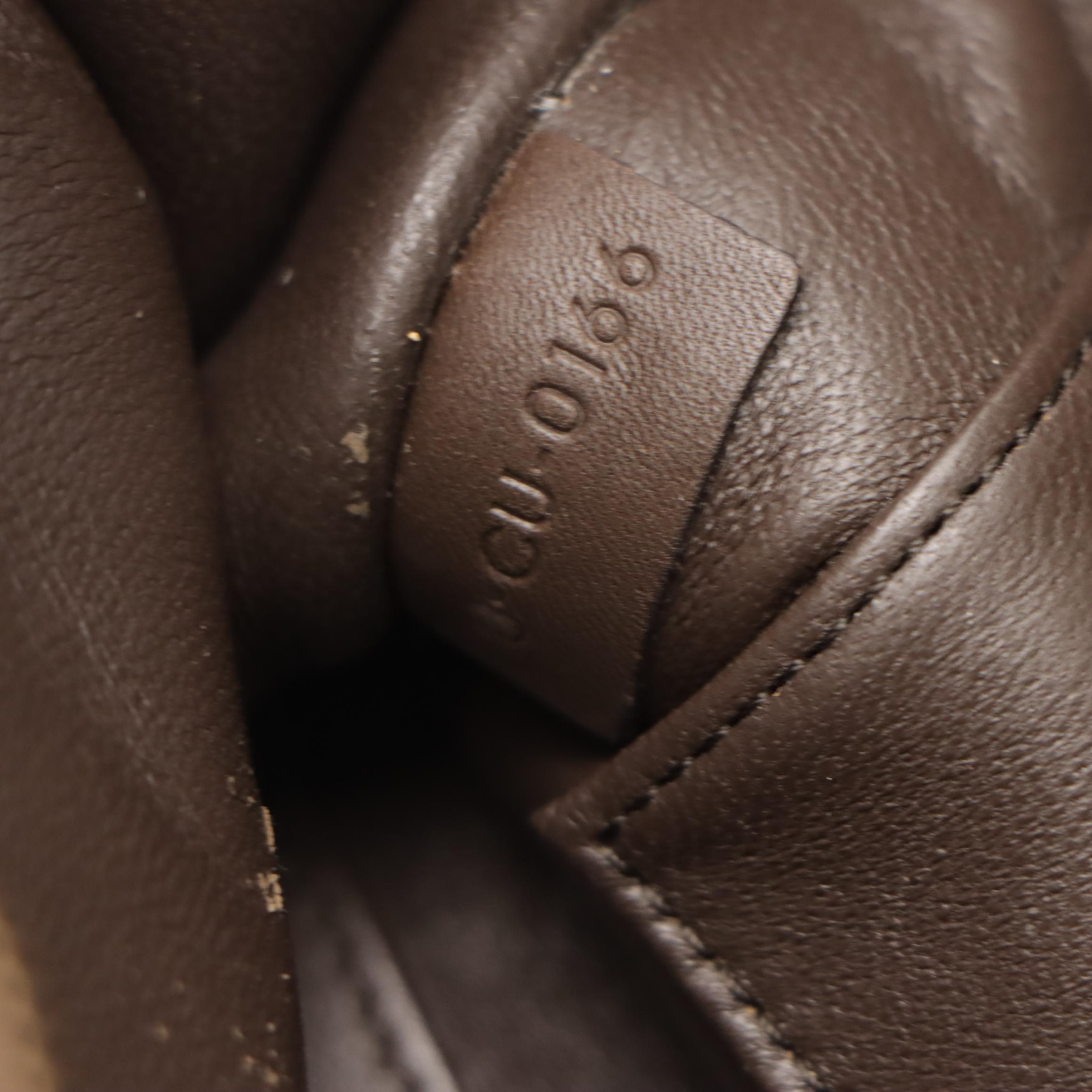 Céline Nano Luggage Two-Way Bag in Tricolor Calfskin and Nubuck Leather