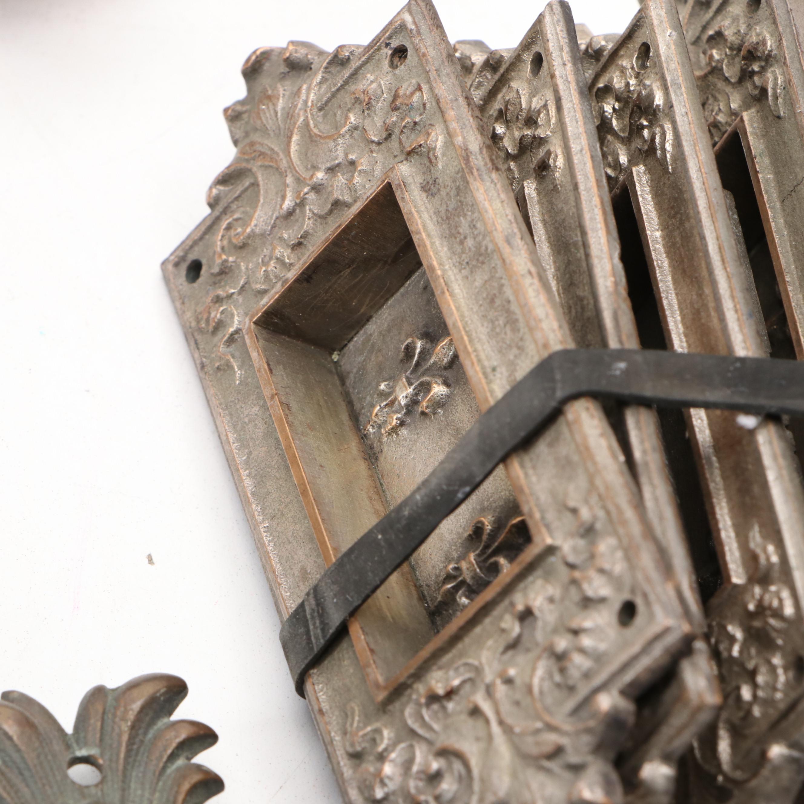 Victorian with Other Ornate Door Plates, Hinges and More