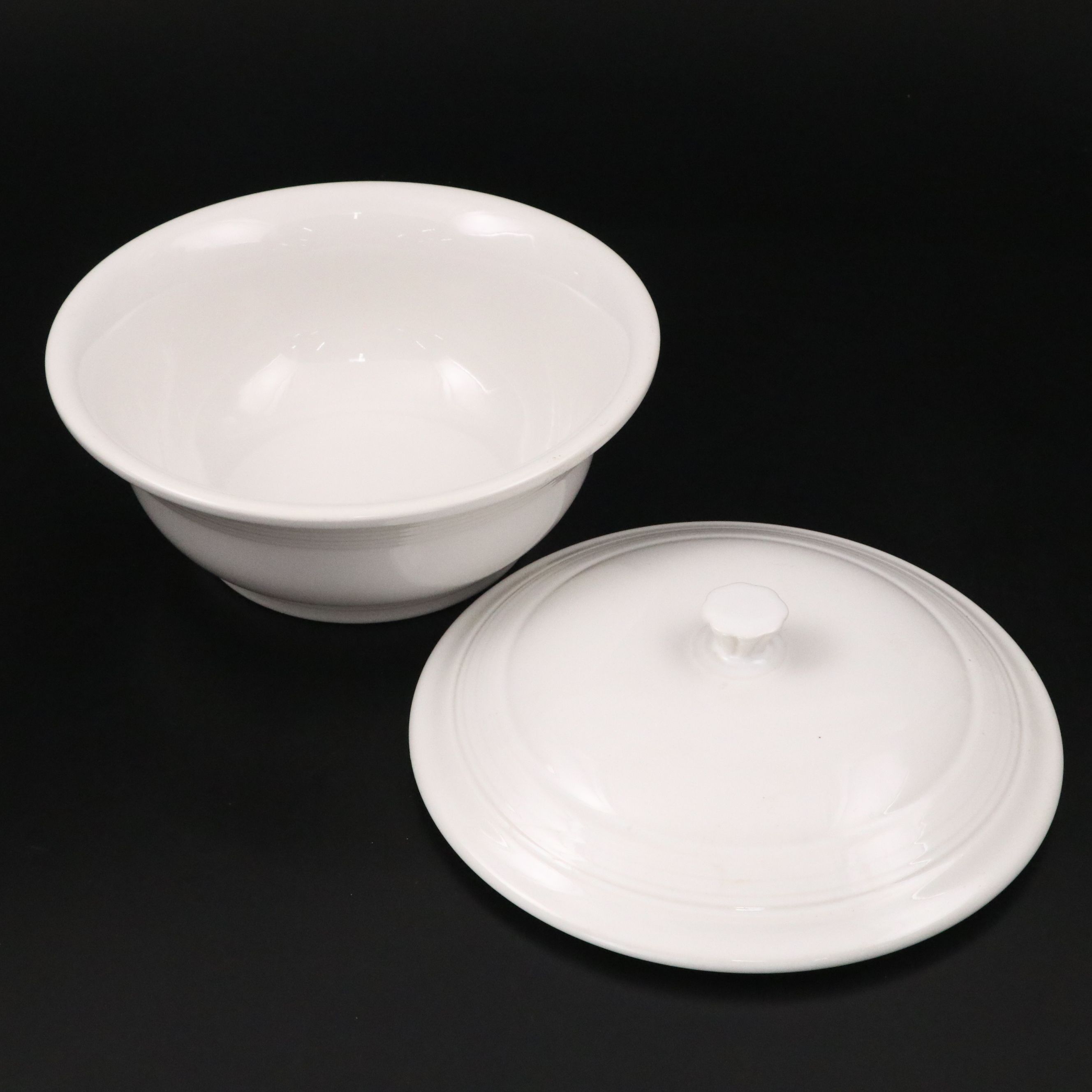 Lenox Porcelain Centerpiece Bowl with Other Ceramic Serving Dishes