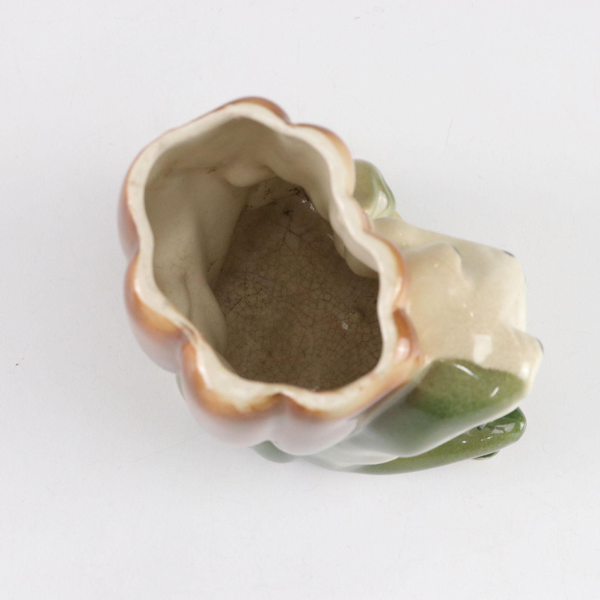 Porcelain Deer, Frog & Bear Vases, Mid-20th Century